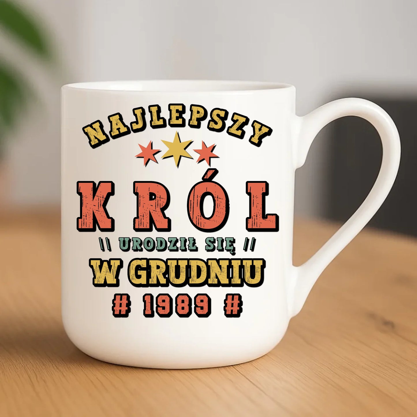 Urodzinowy kubek elegant z nadrukiem prezent na URODZINY