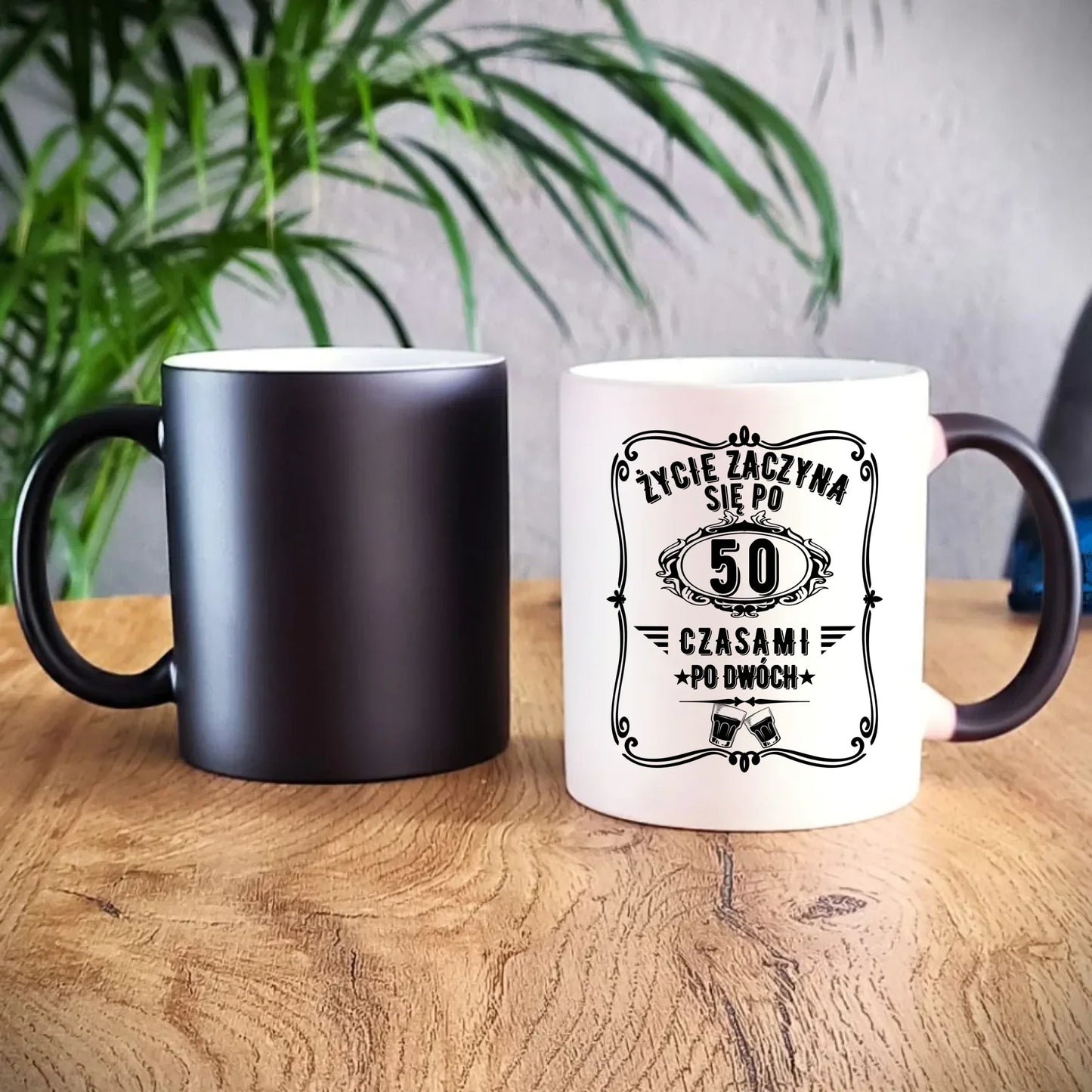 Życie zaczyna się po 50 | Kubek na 50 urodziny U12 - StoryCups.pl