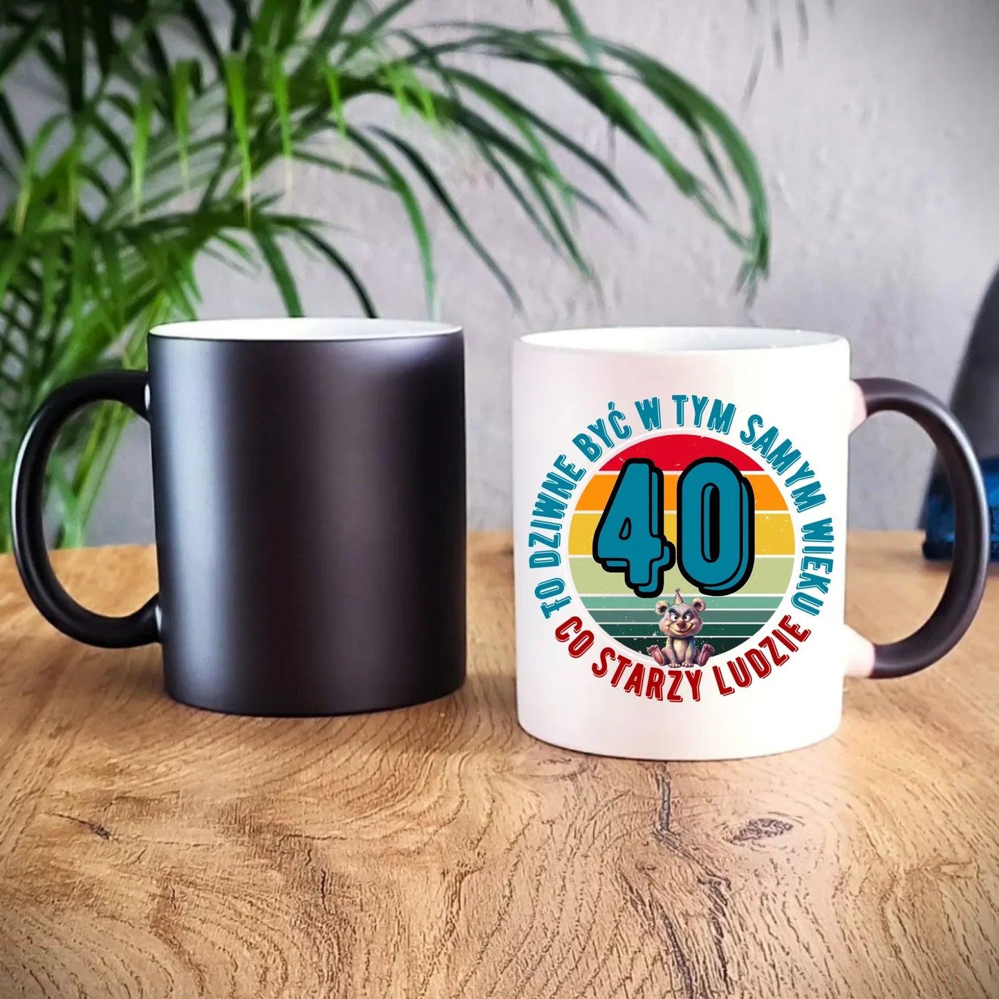 To dziwne (wiek) | Personalizowany kubek prezent na urodziny U08 - StoryCups.pl