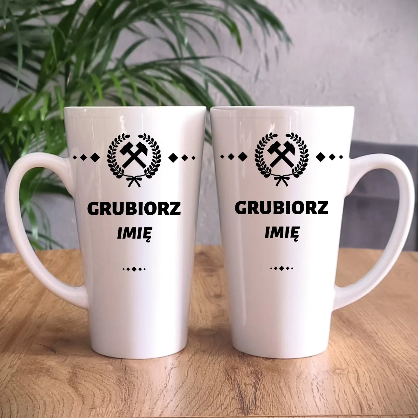 Personalizowany duży kubek z nadrukiem na prezent 450ml
