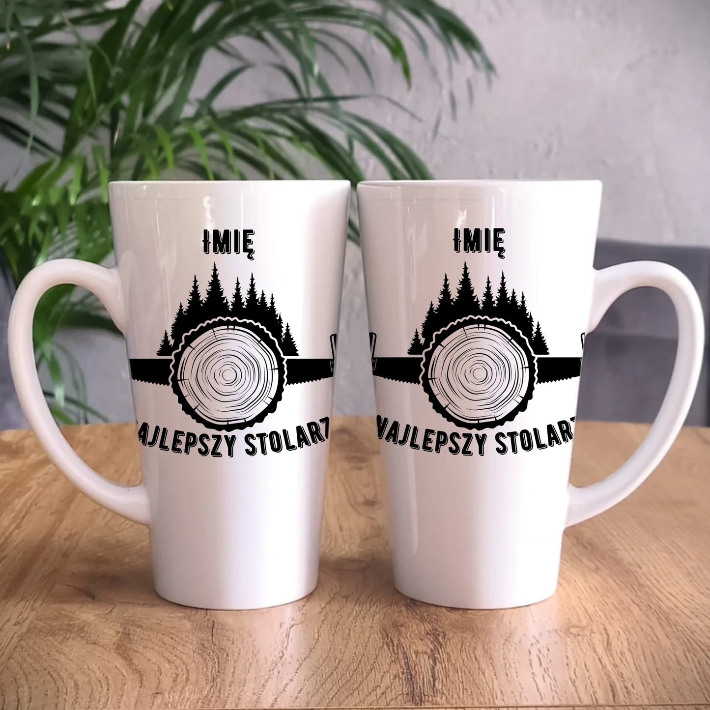Personalizowany duży kubek z nadrukiem na prezent 450ml