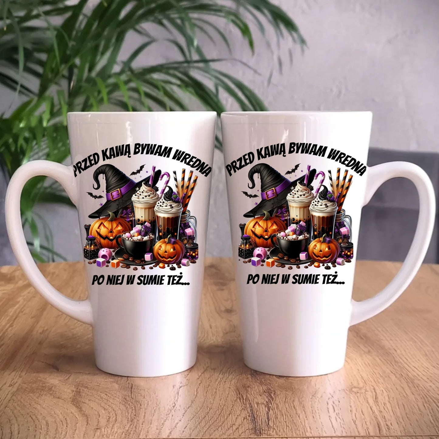 Personalizowany duży kubek z nadrukiem na prezent 450ml
