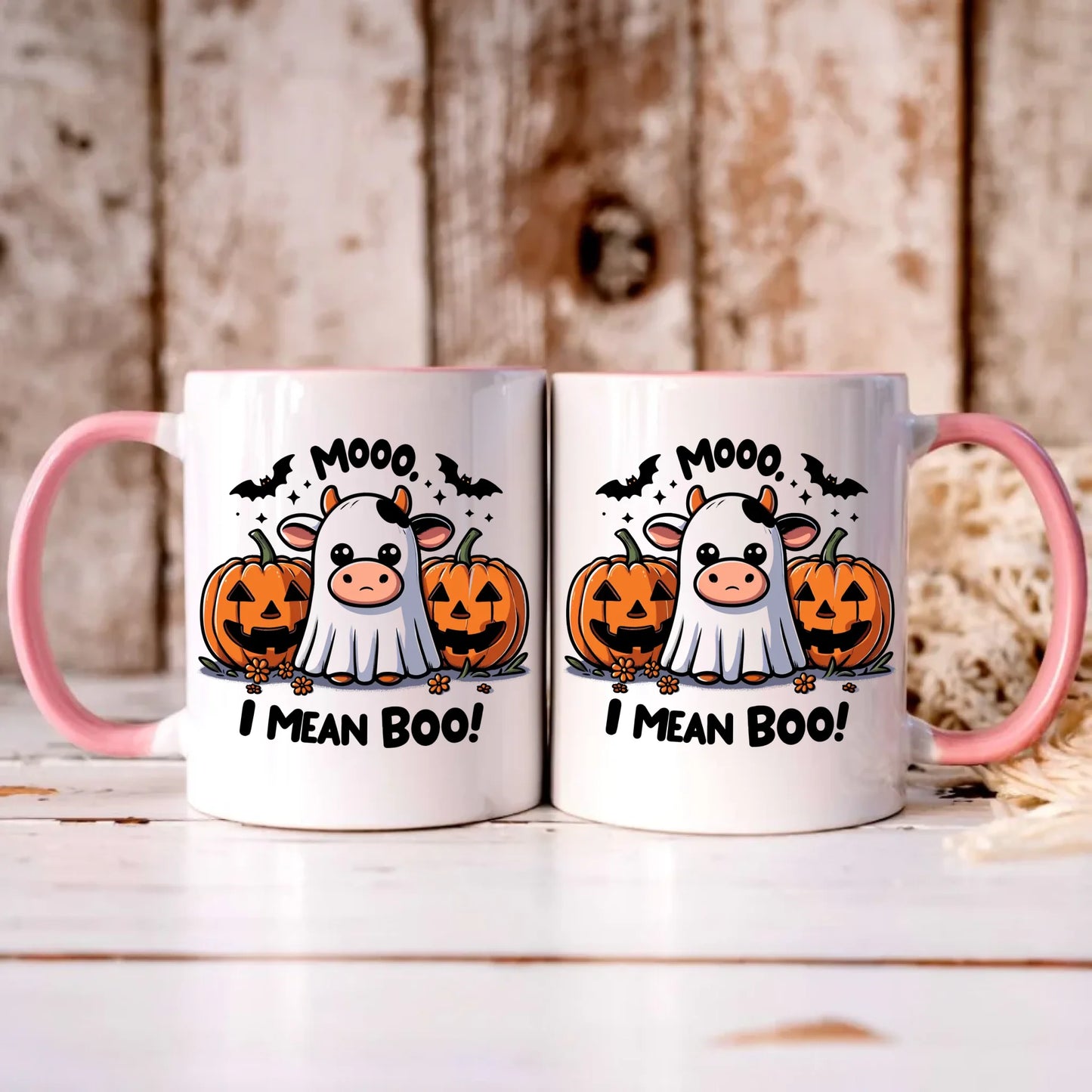 Personalizowany różowy kubek z nadrukiem na prezent
