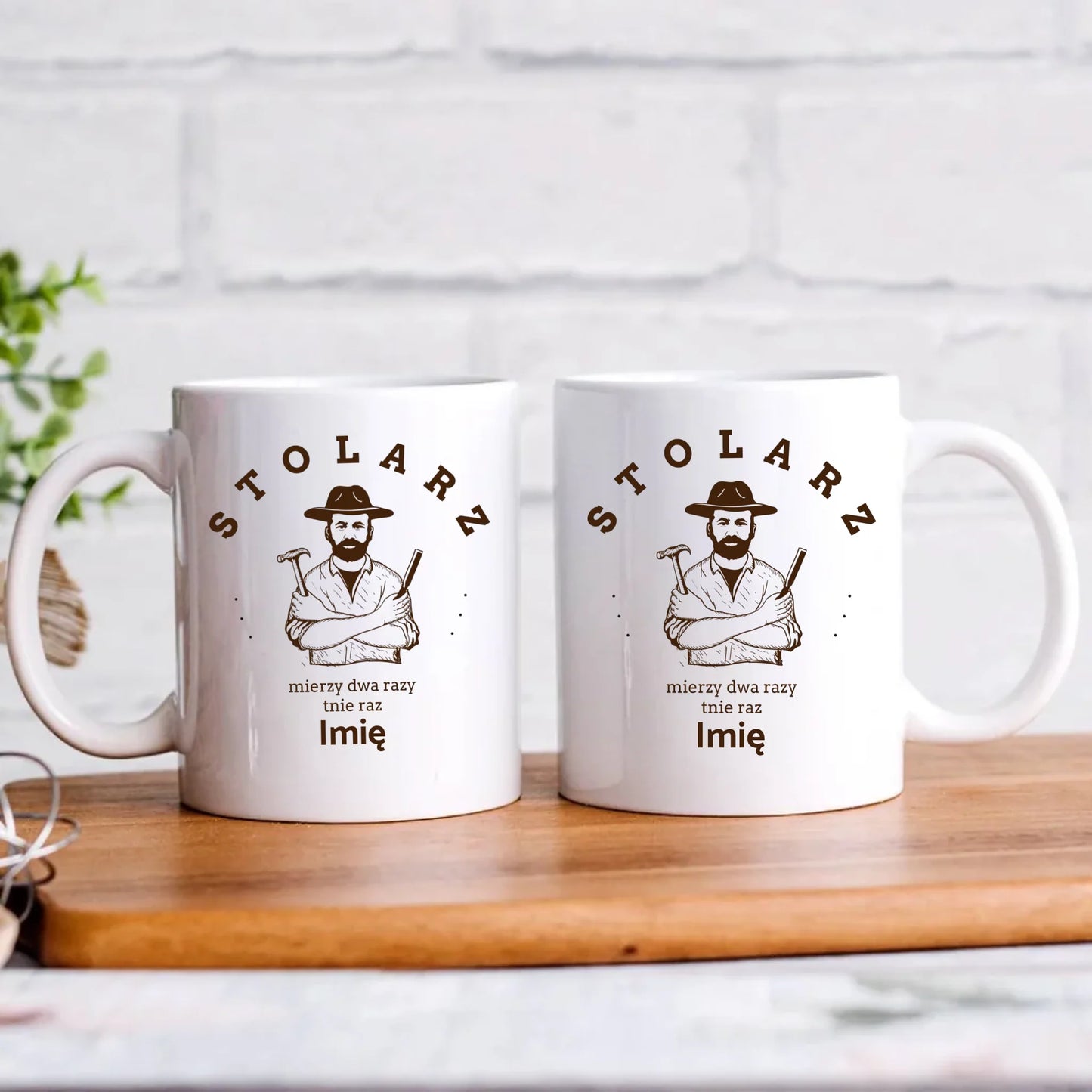 Personalizowany kubek z nadrukiem na prezent