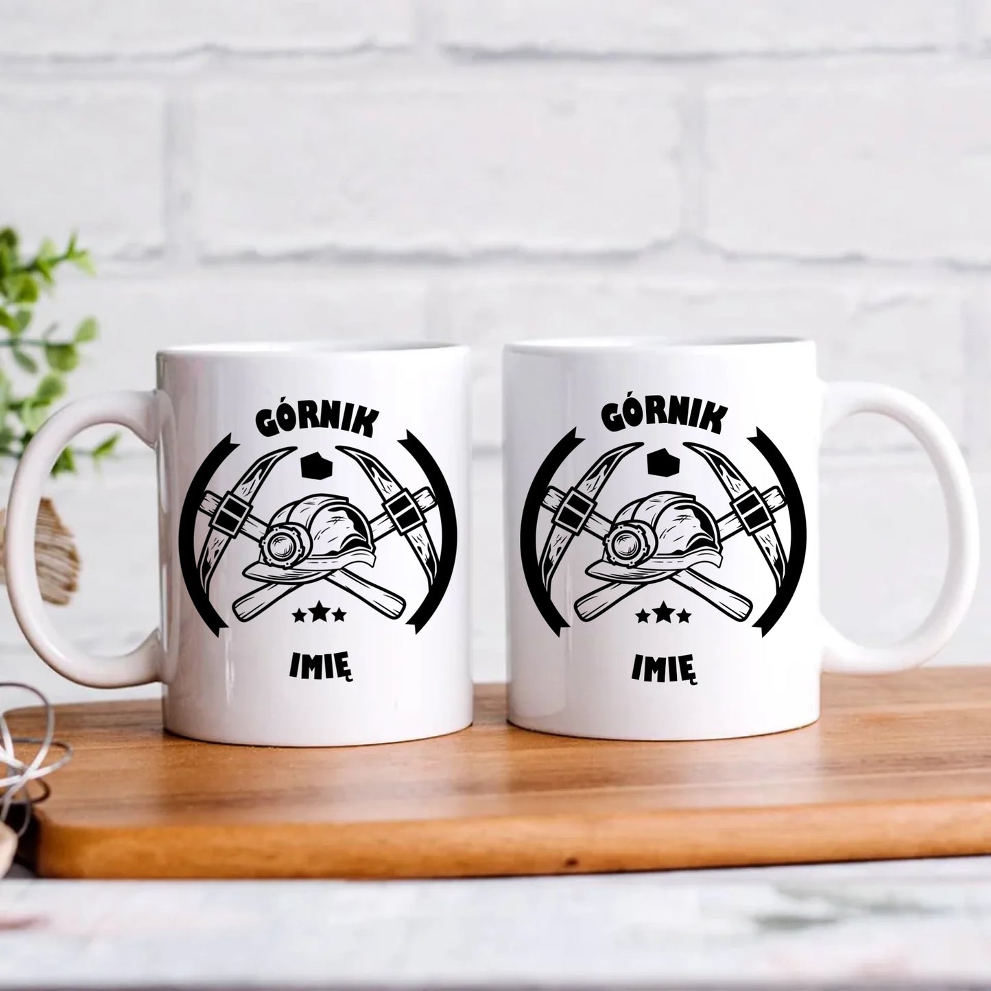 Personalizowany kubek z nadrukiem na prezent