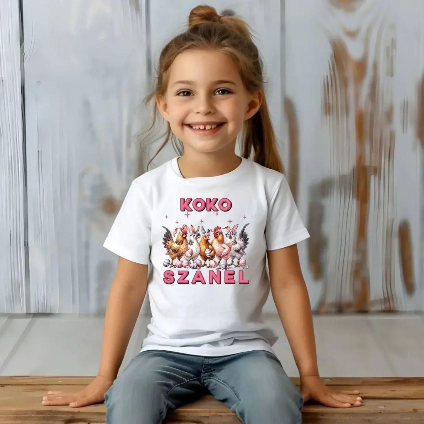 Koko szanel | Koszulka dla dziecka na Wielkanoc WN23 - StoryCups.pl