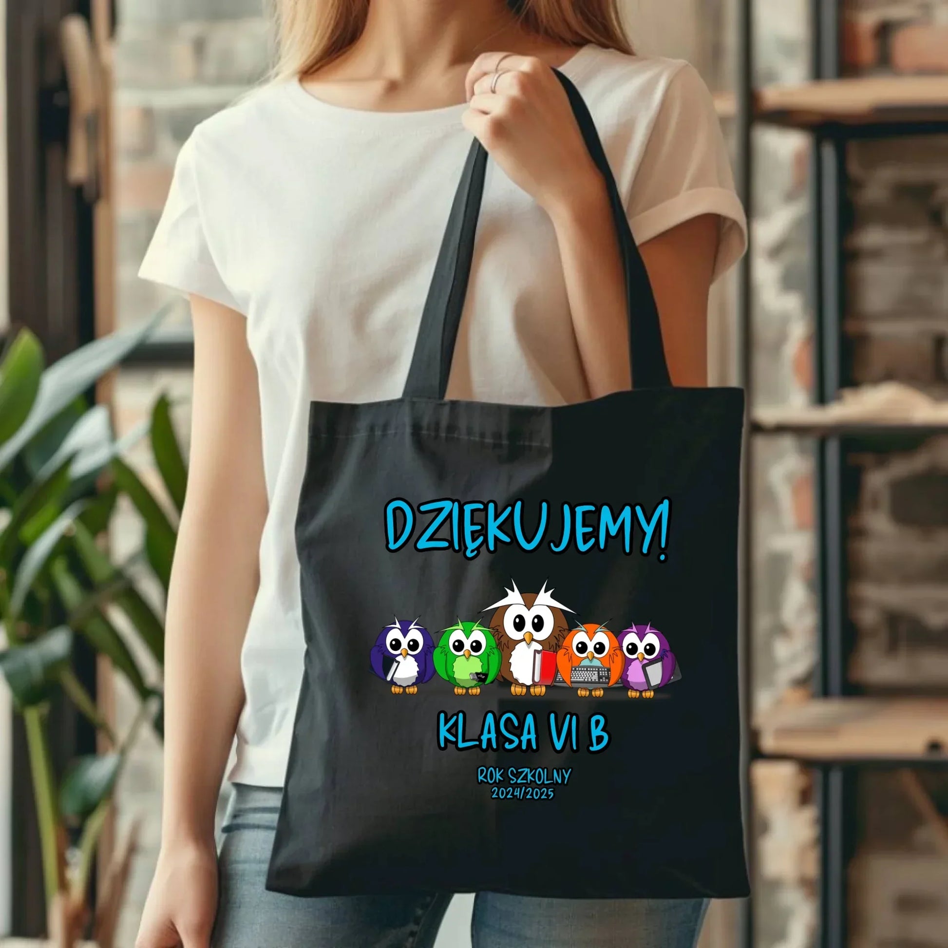 Dziękujemy | Torba dla nauczyciela na prezent N04 - StoryCups.pl