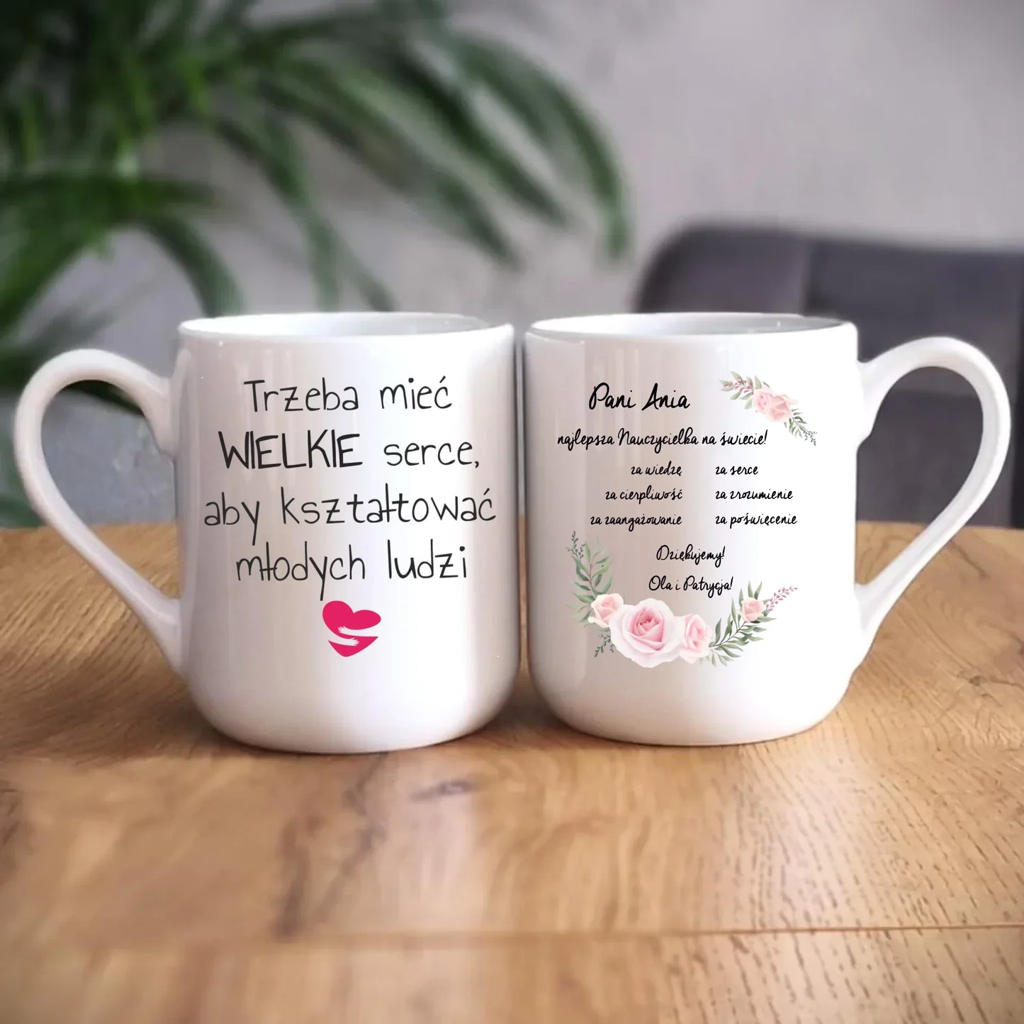 Podziękowanie dla najlepszej nauczycielki na prezent | Kubek elegant dla nauczyciela N05 - StoryCups.pl