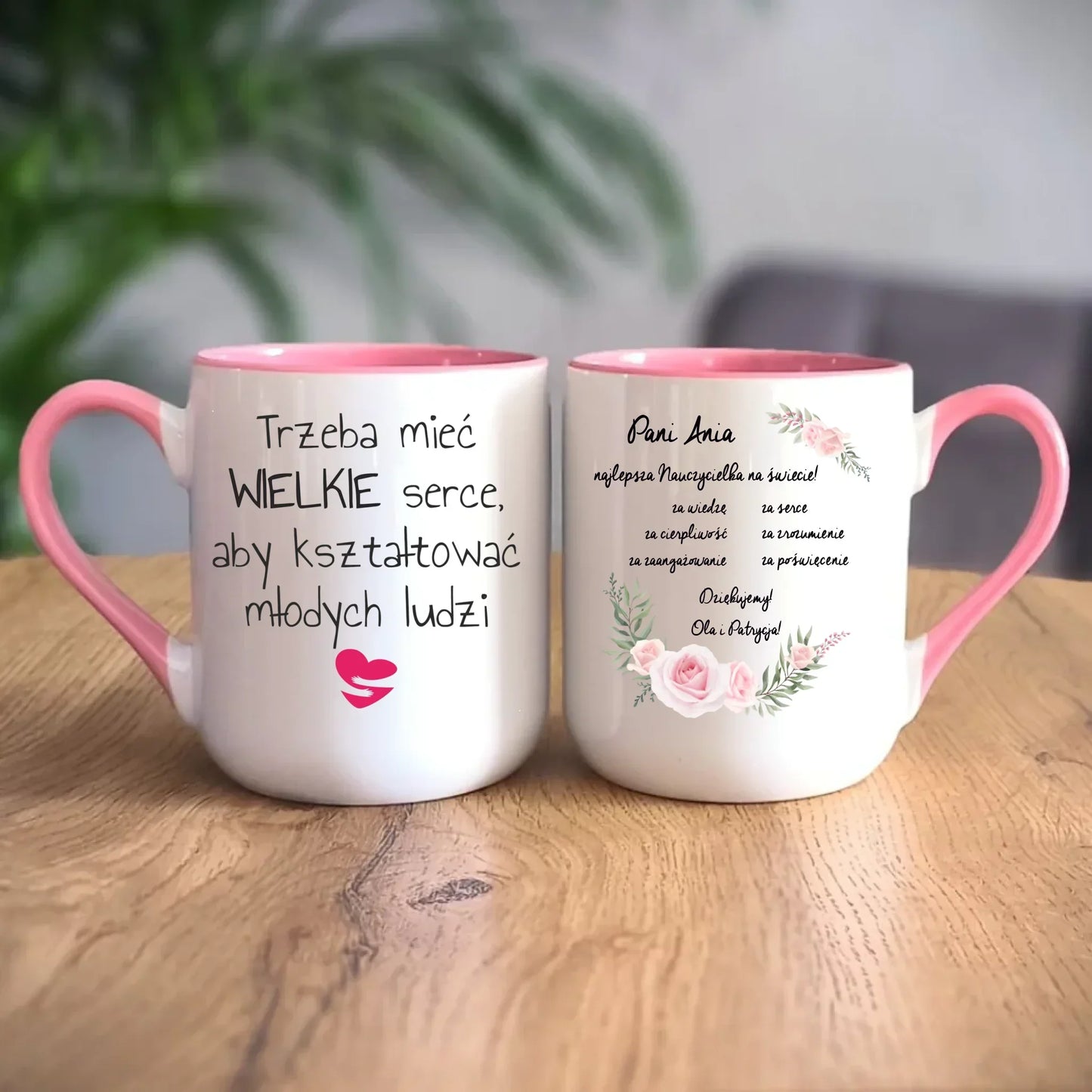 Podziękowanie dla najlepszej nauczycielki na prezent | Kubek elegant dla nauczyciela N05 - StoryCups.pl