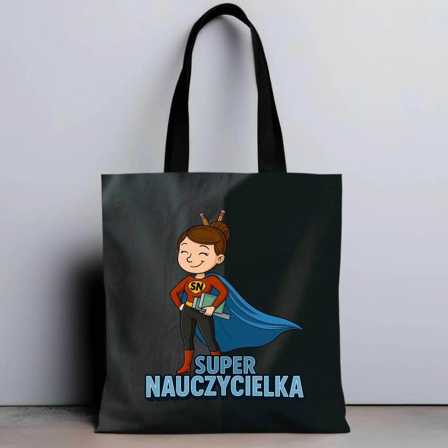Super Nauczycielka | Torba na prezent dla nauczycielki N08 - StoryCups.pl