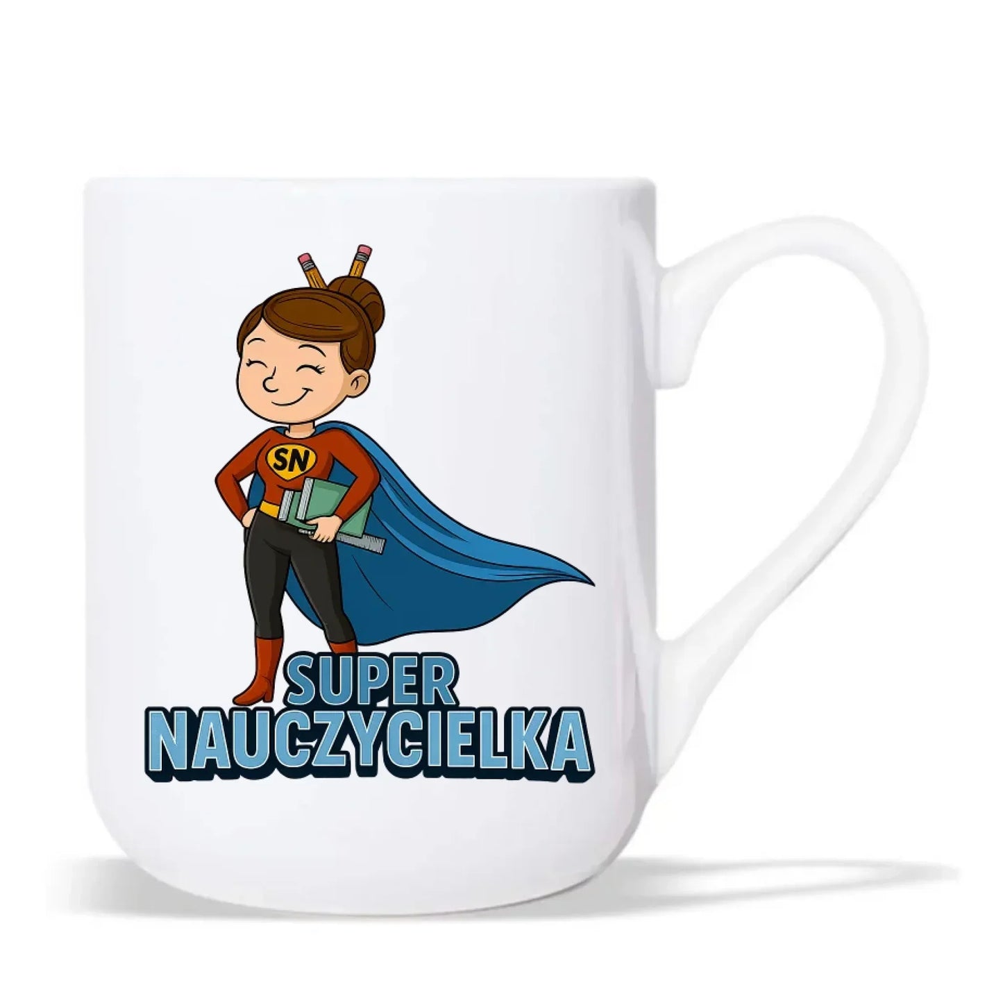 Super Nauczycielka | Kubek elegant dla nauczycielki na prezent N08 - StoryCups.pl