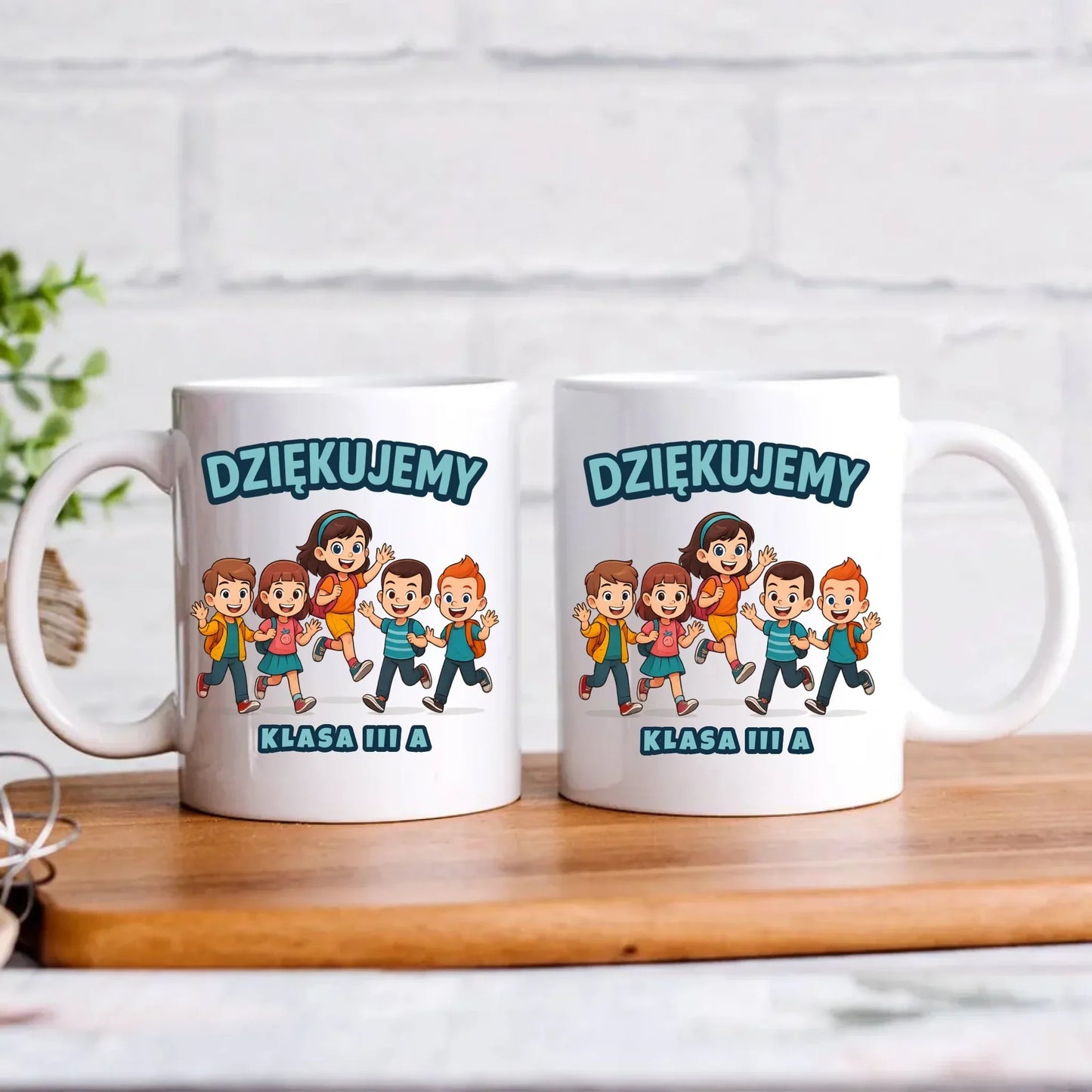 Podziękowanie od klasy dla nauczyciela | Kubek prezent Zakończenie Roku Szkolnego N11 - StoryCups.pl
