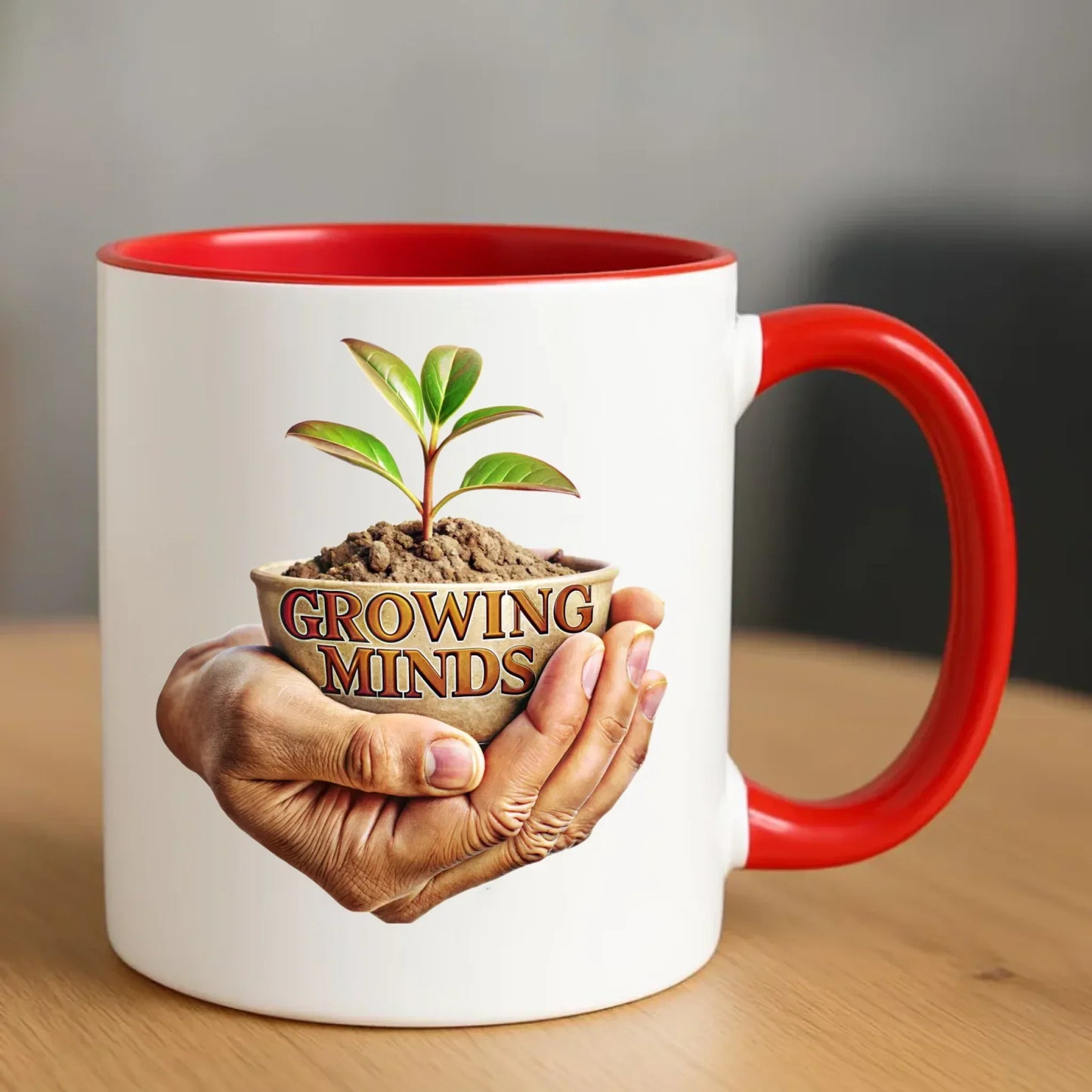 Growing minds | Kubek dla nauczyciela N15 - StoryCups.pl