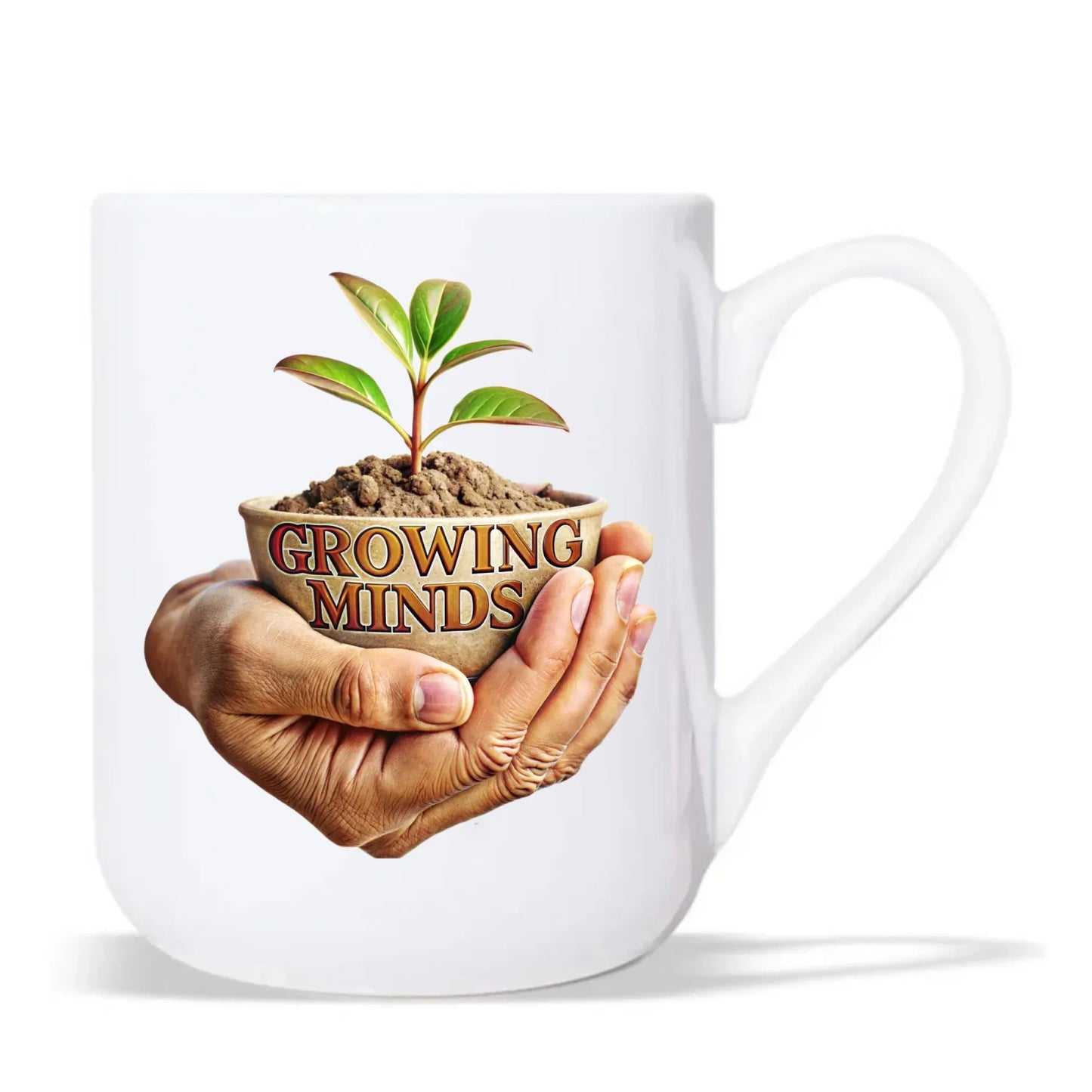 Growing minds | Kubek elegant dla nauczyciela N15 - StoryCups.pl