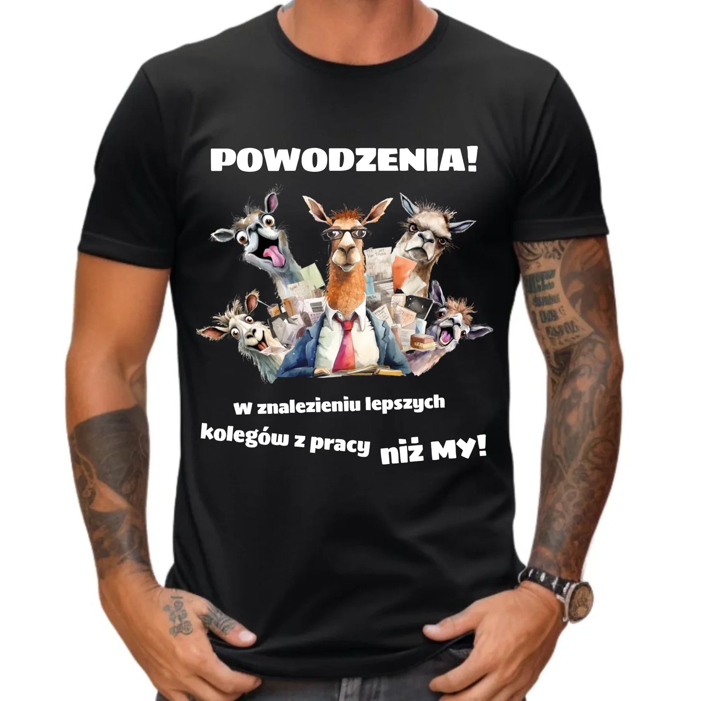 Koszulka męska dla kolegi z pracy prezent na odejście POŻEGNANIE