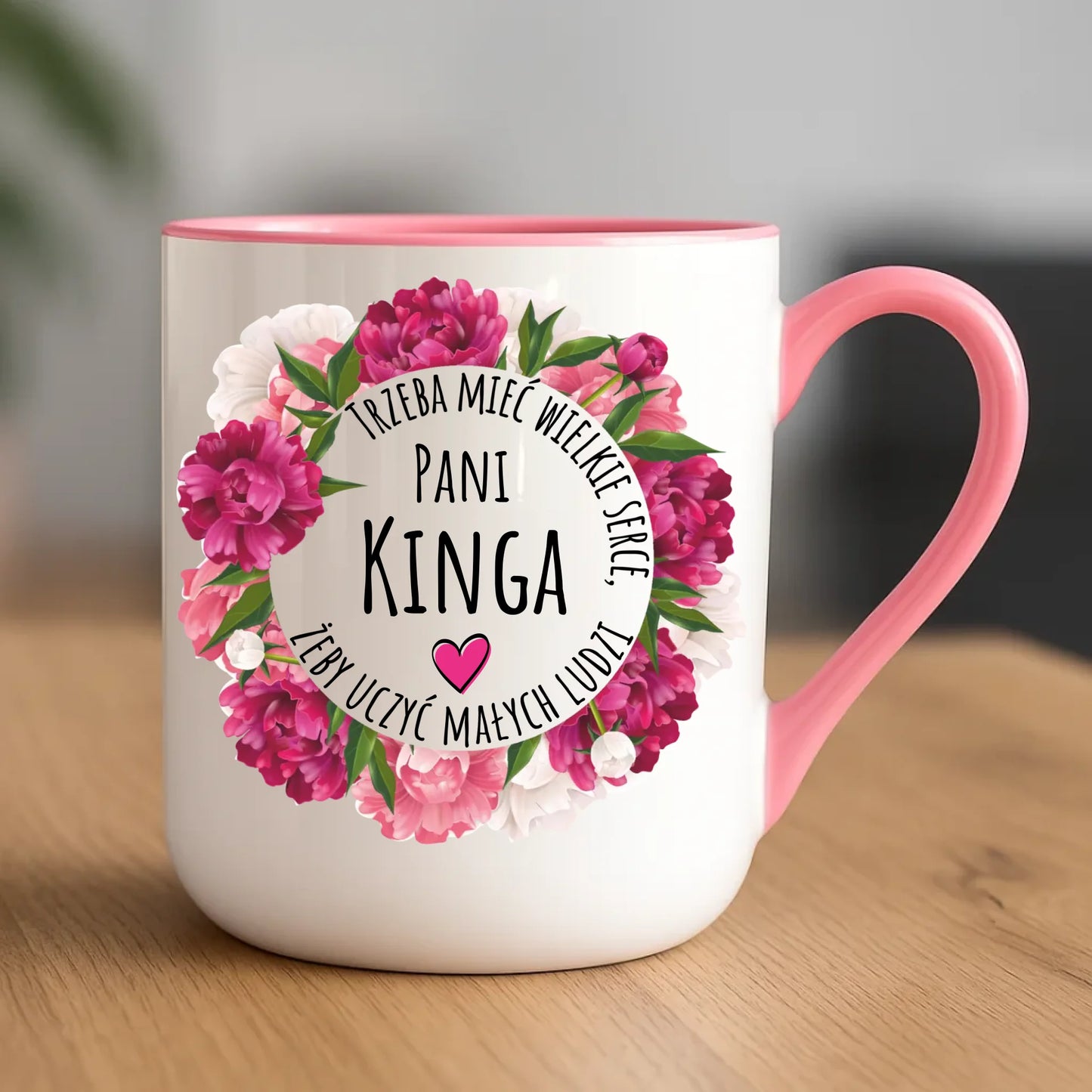 Kubek elegant prezent na zakończenie roku szkolnego dla nauczyciela