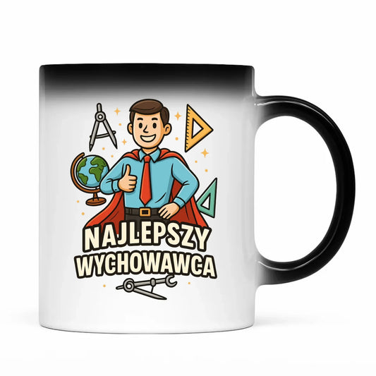 Najlepszy wychowawca | Kubek magiczny dla wychowawcy na prezent N21 - StoryCups.pl