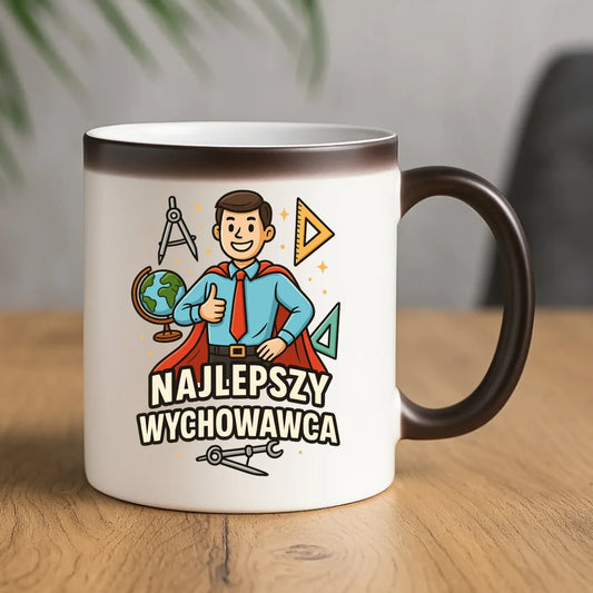 Najlepszy wychowawca | Kubek magiczny dla wychowawcy na prezent N21 - StoryCups.pl
