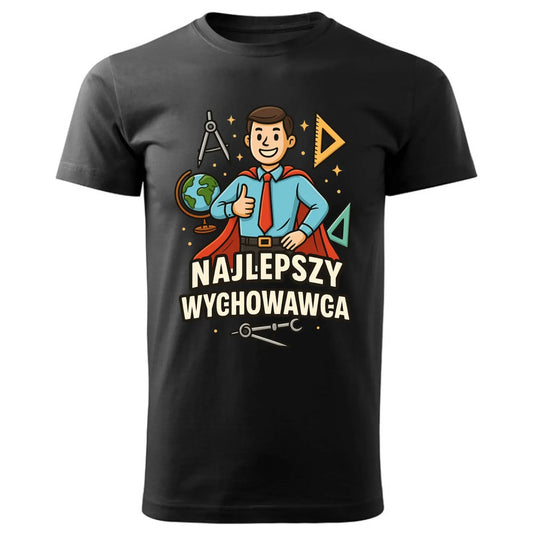 Najlepszy wychowawca | Koszulka męska dla wychowawcy na prezent N21 - StoryCups.pl