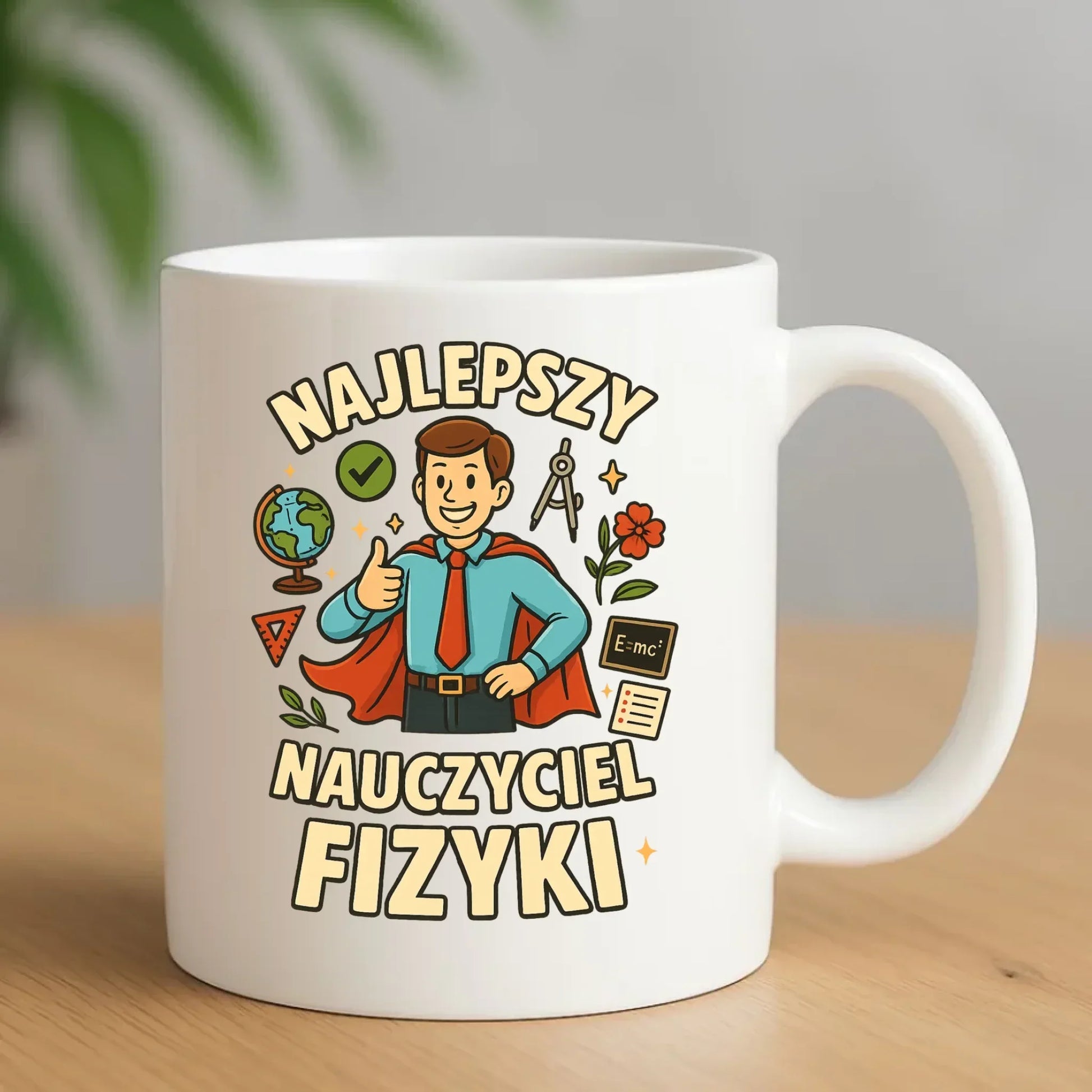 Najlepszy nauczyciel fizyki | Kubek na prezent N22 - StoryCups.pl
