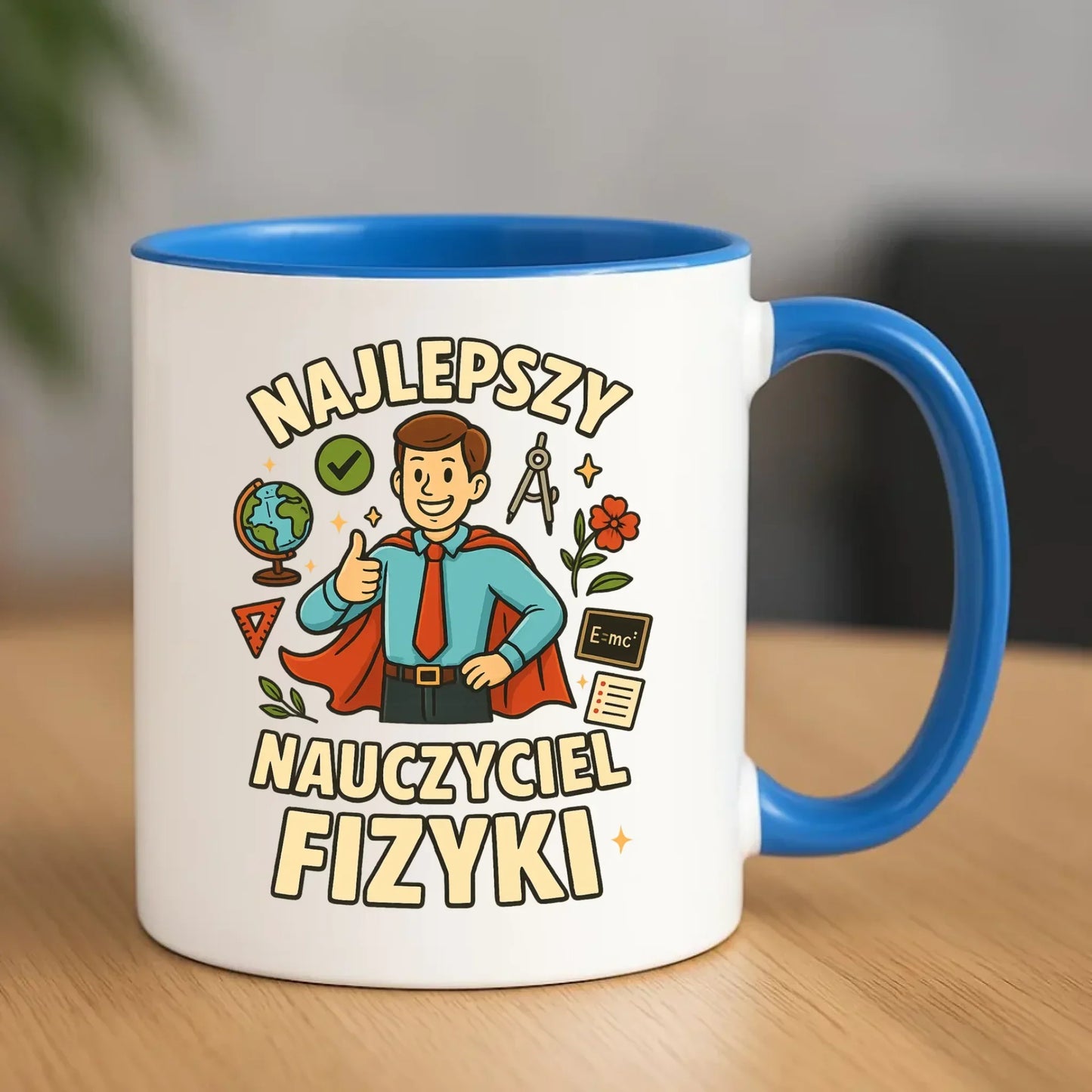 Najlepszy nauczyciel fizyki | Kubek na prezent N22 - StoryCups.pl