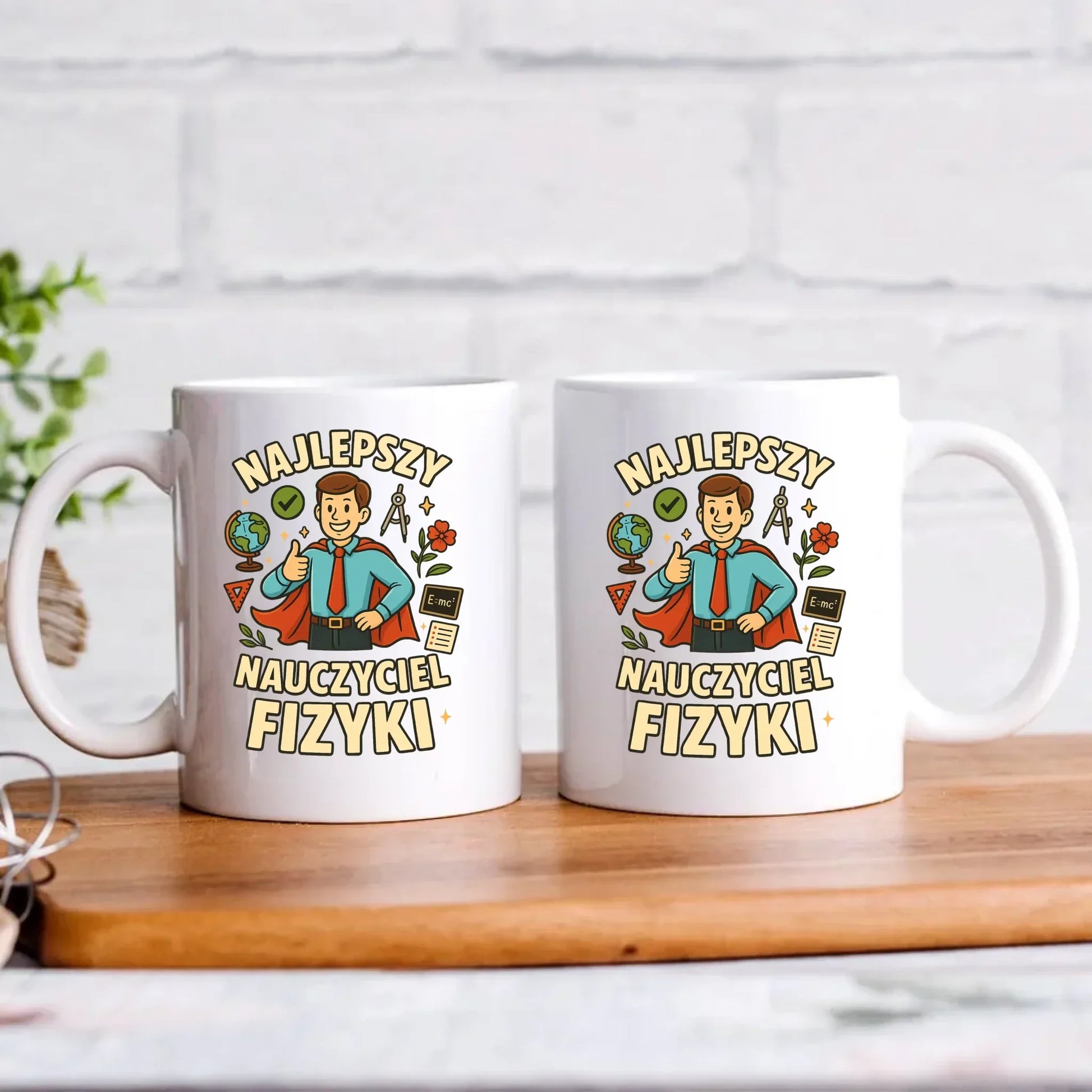 Najlepszy nauczyciel fizyki | Kubek na prezent N22 - StoryCups.pl