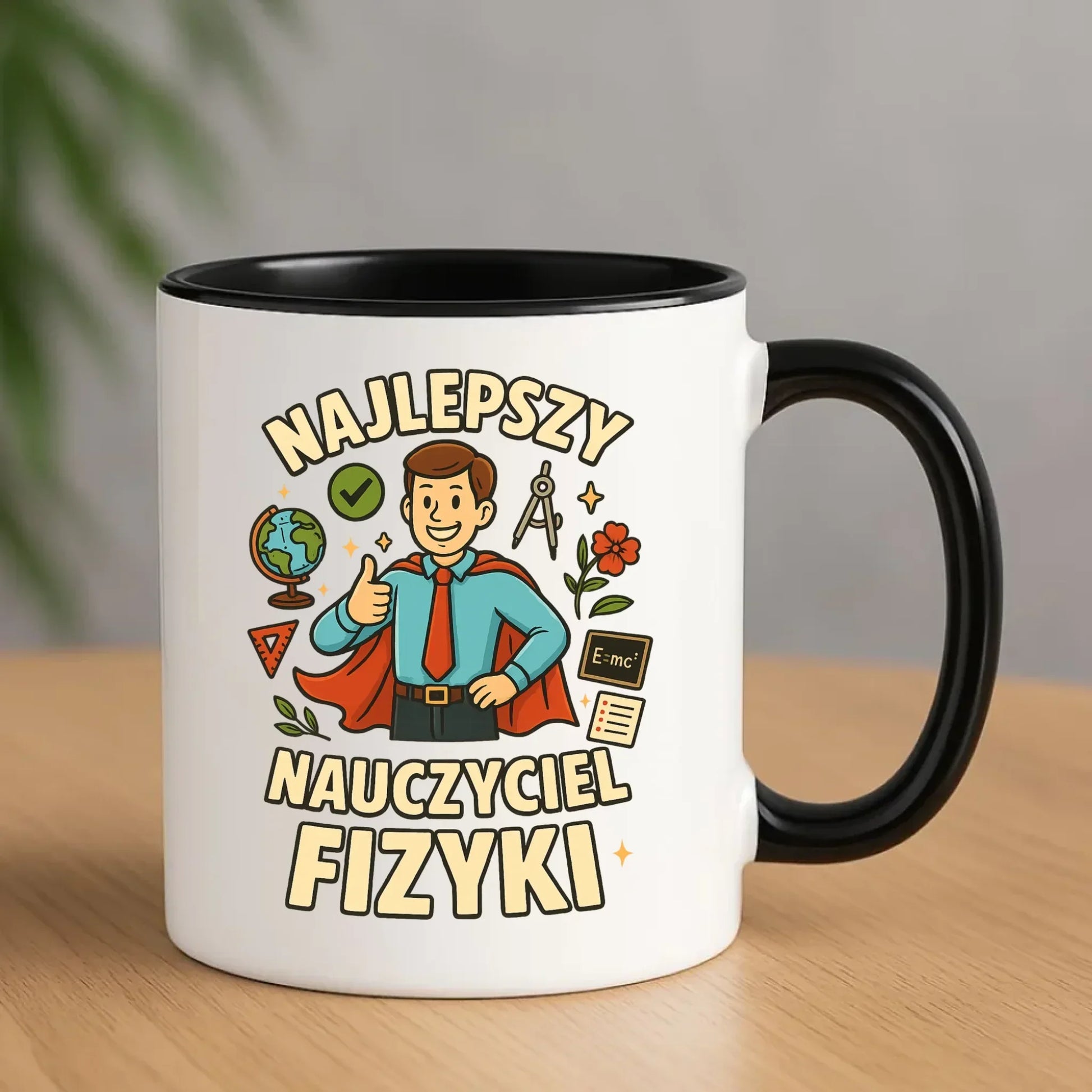 Najlepszy nauczyciel fizyki | Kubek na prezent N22 - StoryCups.pl