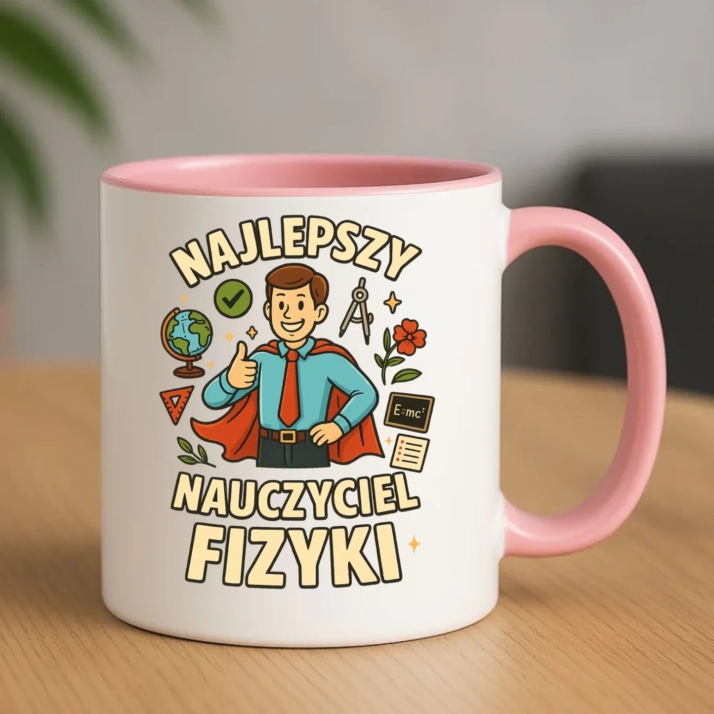 Najlepszy nauczyciel fizyki | Kubek na prezent N22 - StoryCups.pl