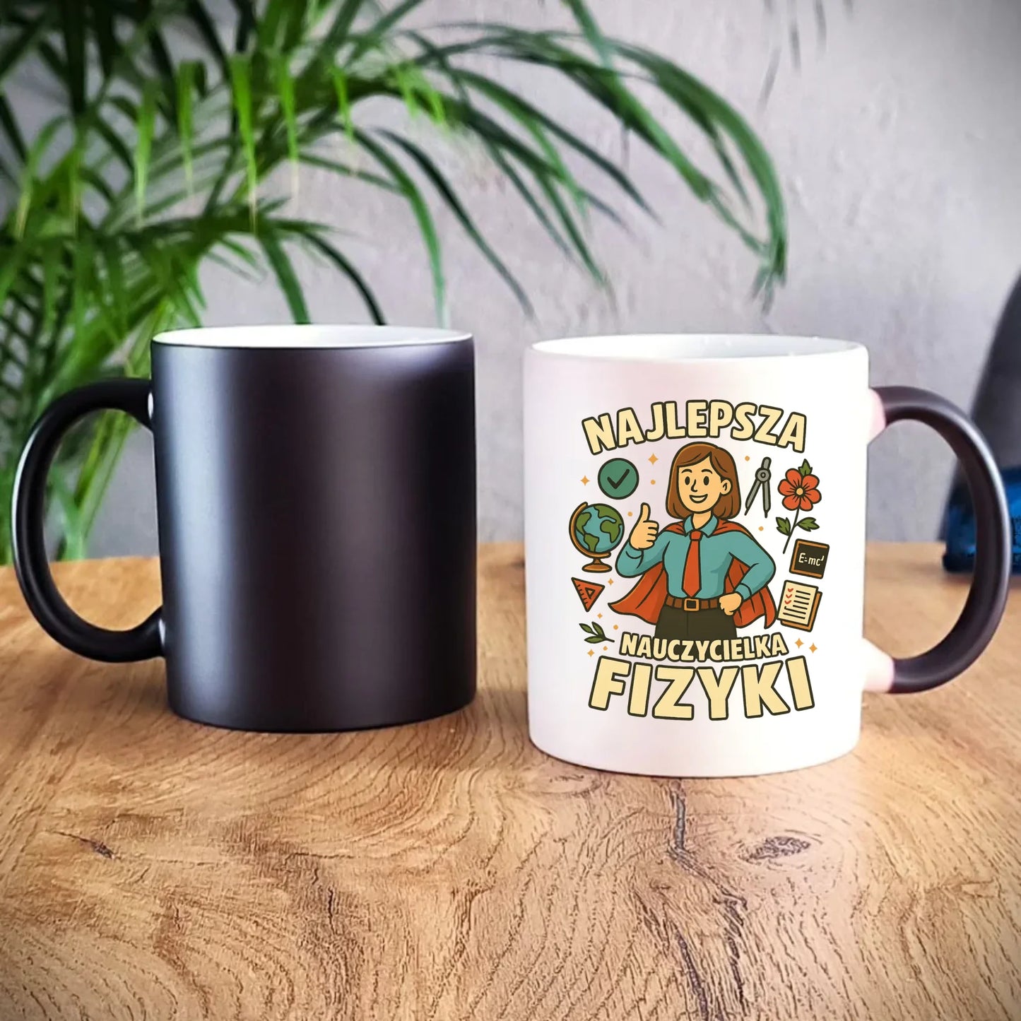 Prezent dla nauczyciela kubek magiczny NAUCZYCIEL ZAKOŃCZENIE ROKU SZKOLNEGO