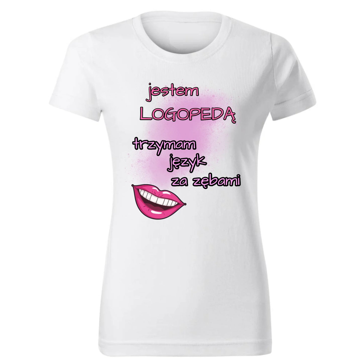 Logopeda | Koszulka damska z imieniem na prezent dla logopedy N24 - StoryCups.pl