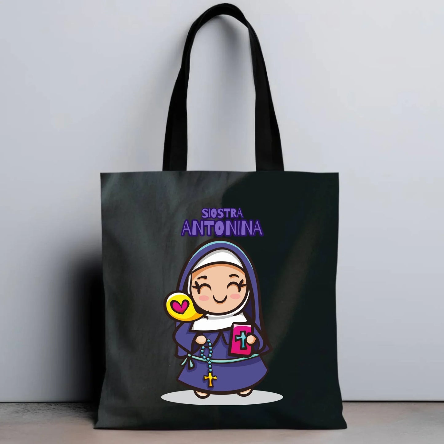 Siostra zakonna | Torba z imieniem na prezent N30 - StoryCups.pl