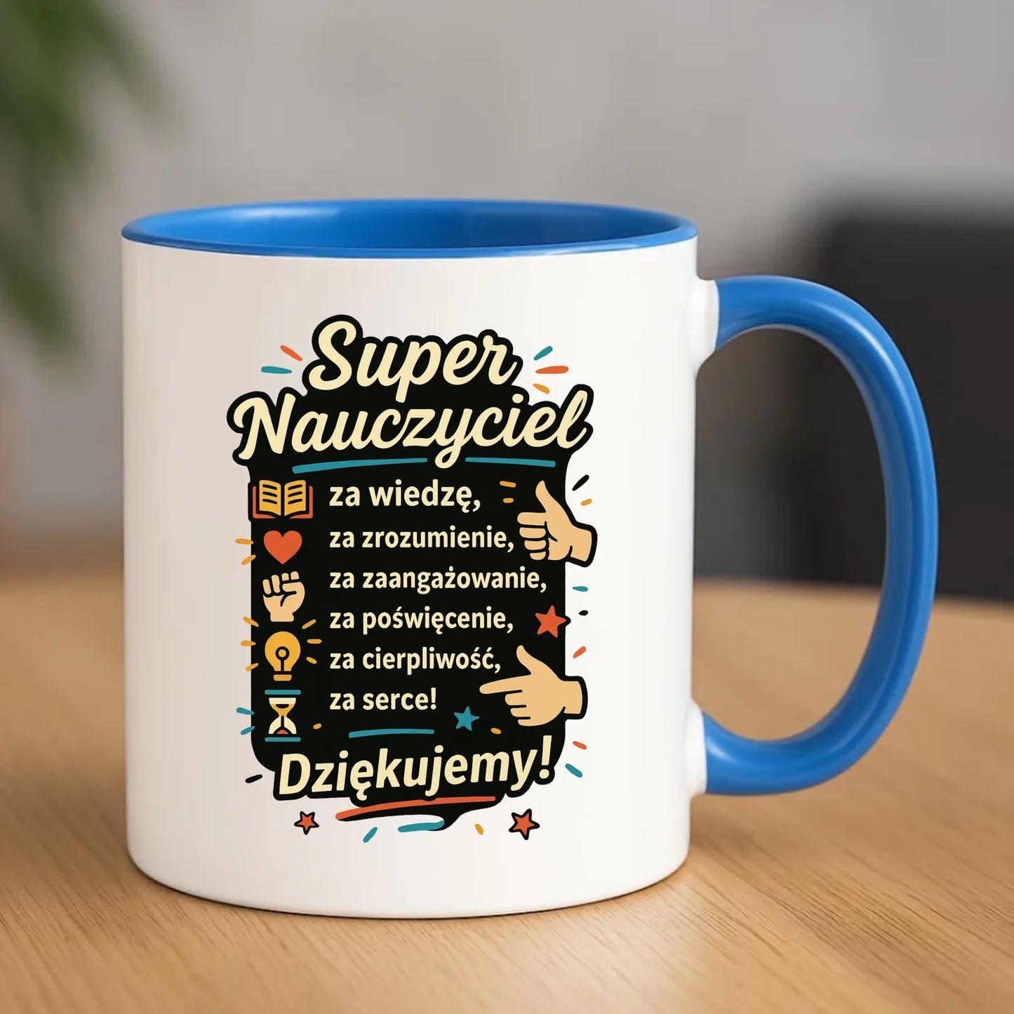 Kubek prezent na zakończenie roku szkolnego dla nauczyciela