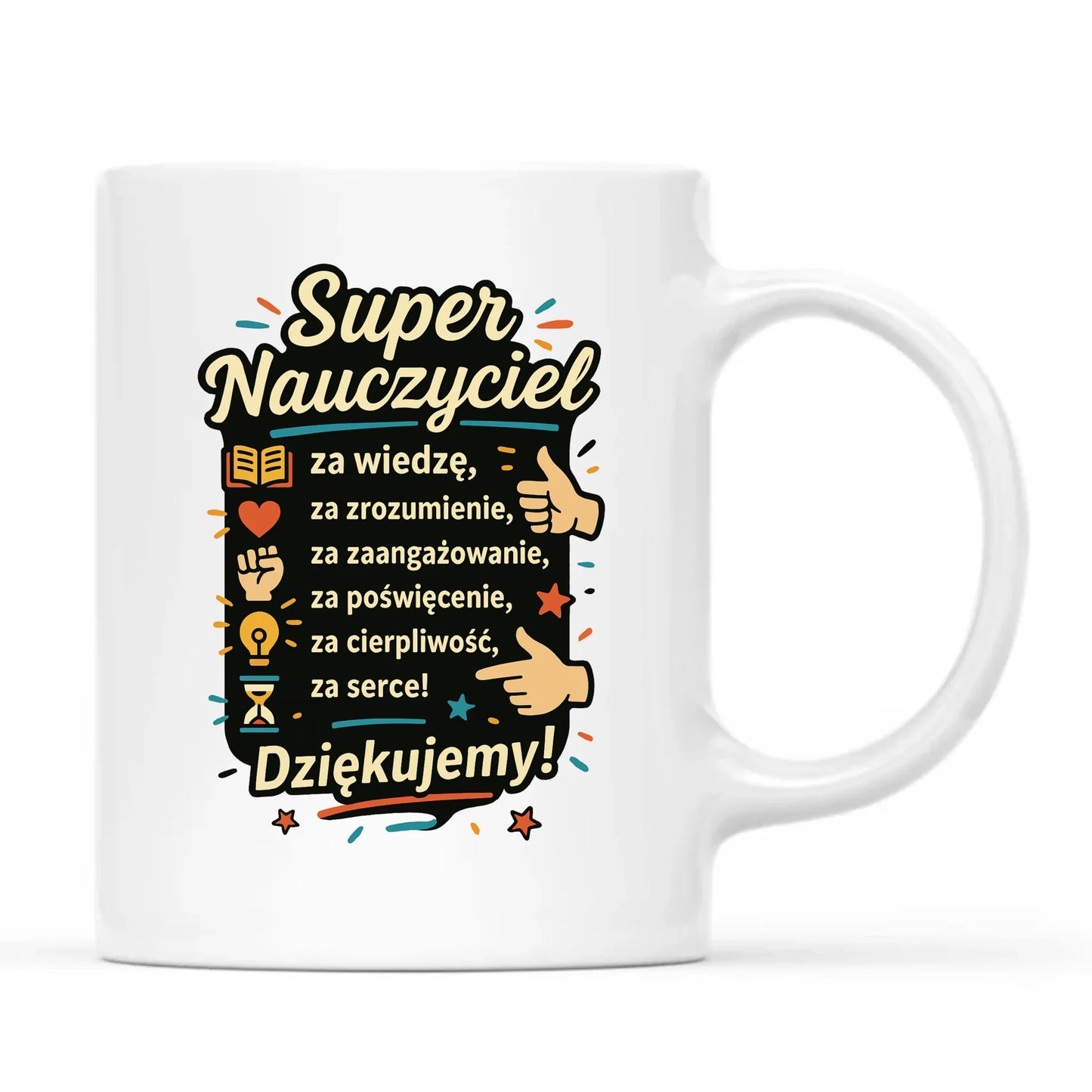 Kubek prezent na zakończenie roku szkolnego dla nauczyciela