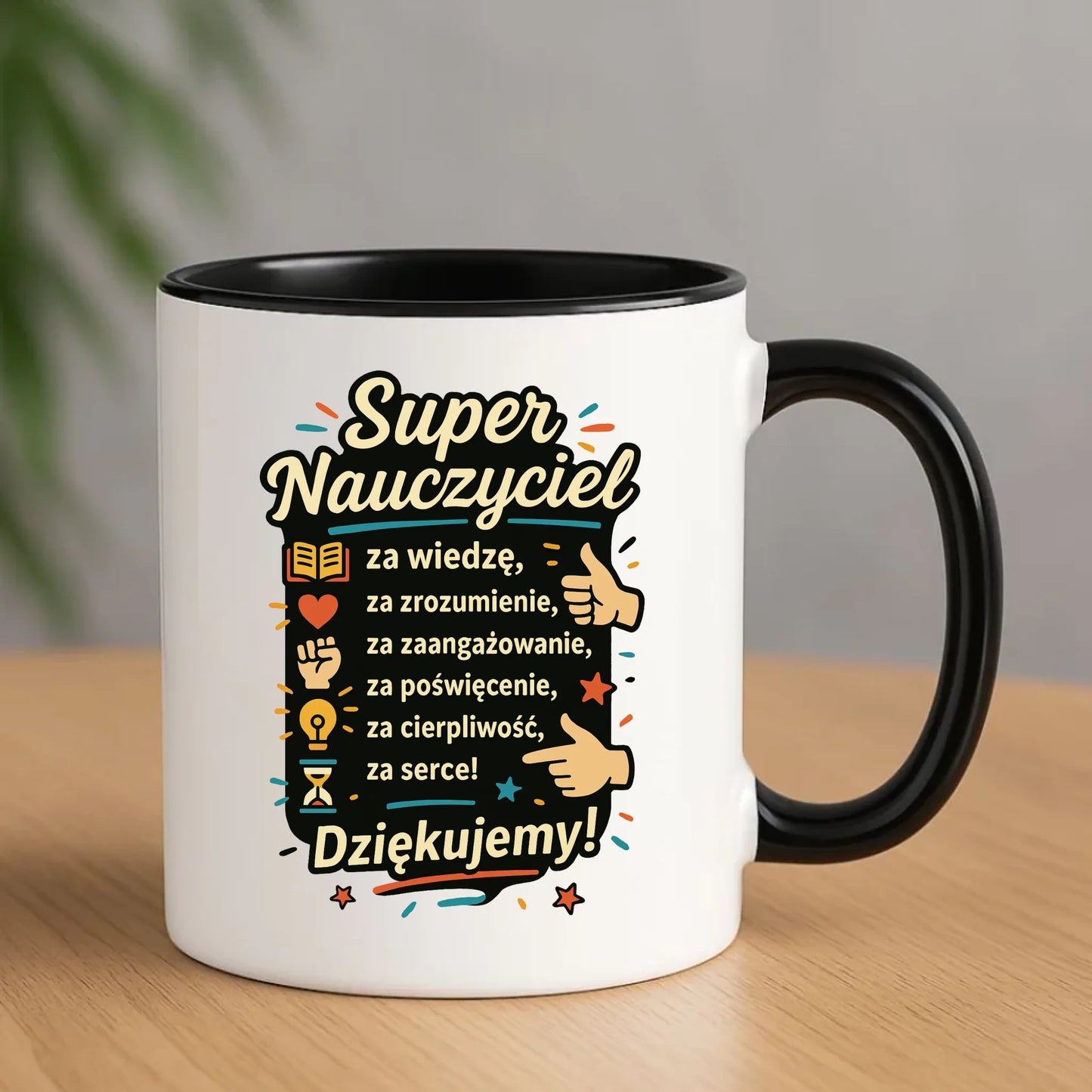 Kubek prezent na zakończenie roku szkolnego dla nauczyciela