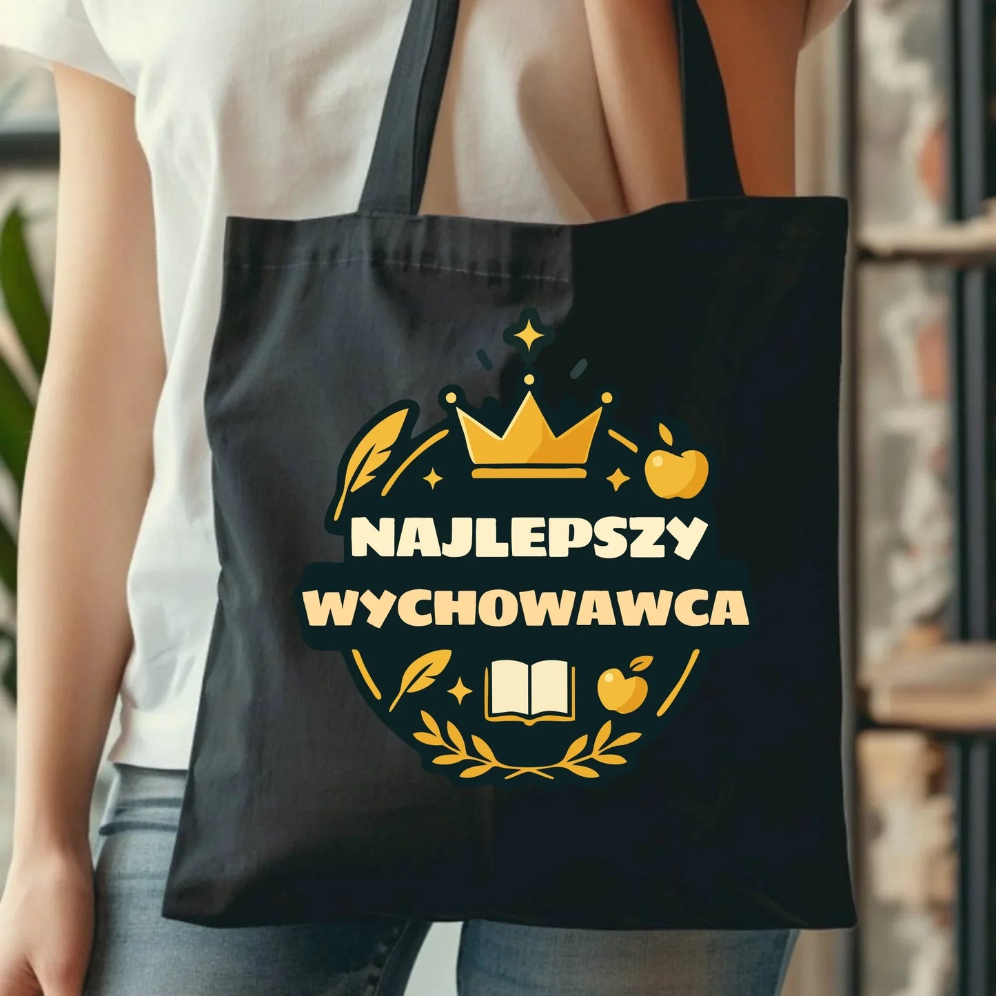 Najlepszy wychowawca | Torba prezent dla wychowawcy N42 - StoryCups.pl
