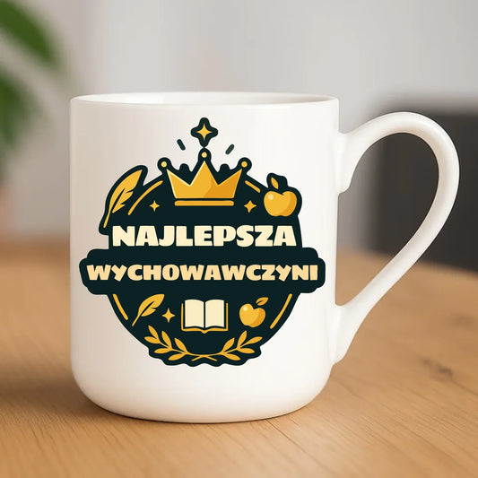 Najlepsza wychowawczyni | Kubek elegant na prezent N43 - StoryCups.pl