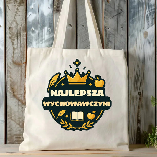 Najlepsza wychowawczyni | Torba na prezent N43 - StoryCups.pl