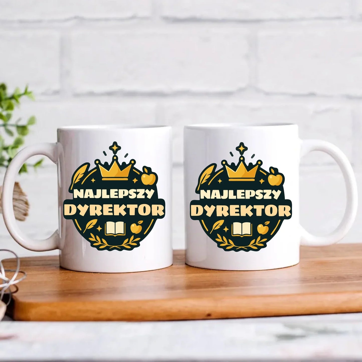 Najlepszy dyrektor | Kubek prezent dla dyrektora szkoły N48 - StoryCups.pl