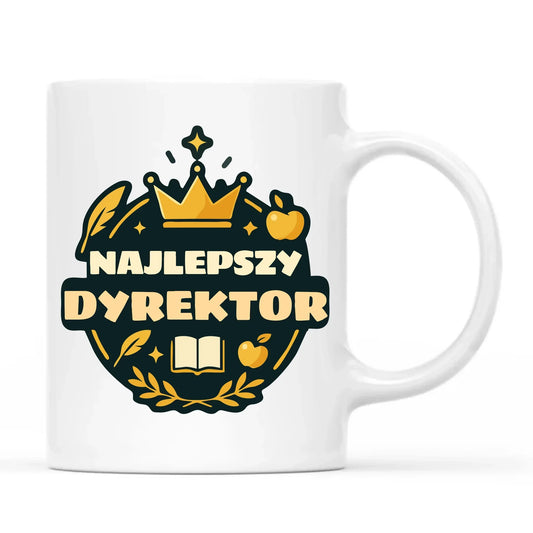 Najlepszy dyrektor | Kubek prezent dla dyrektora szkoły N48 - StoryCups.pl