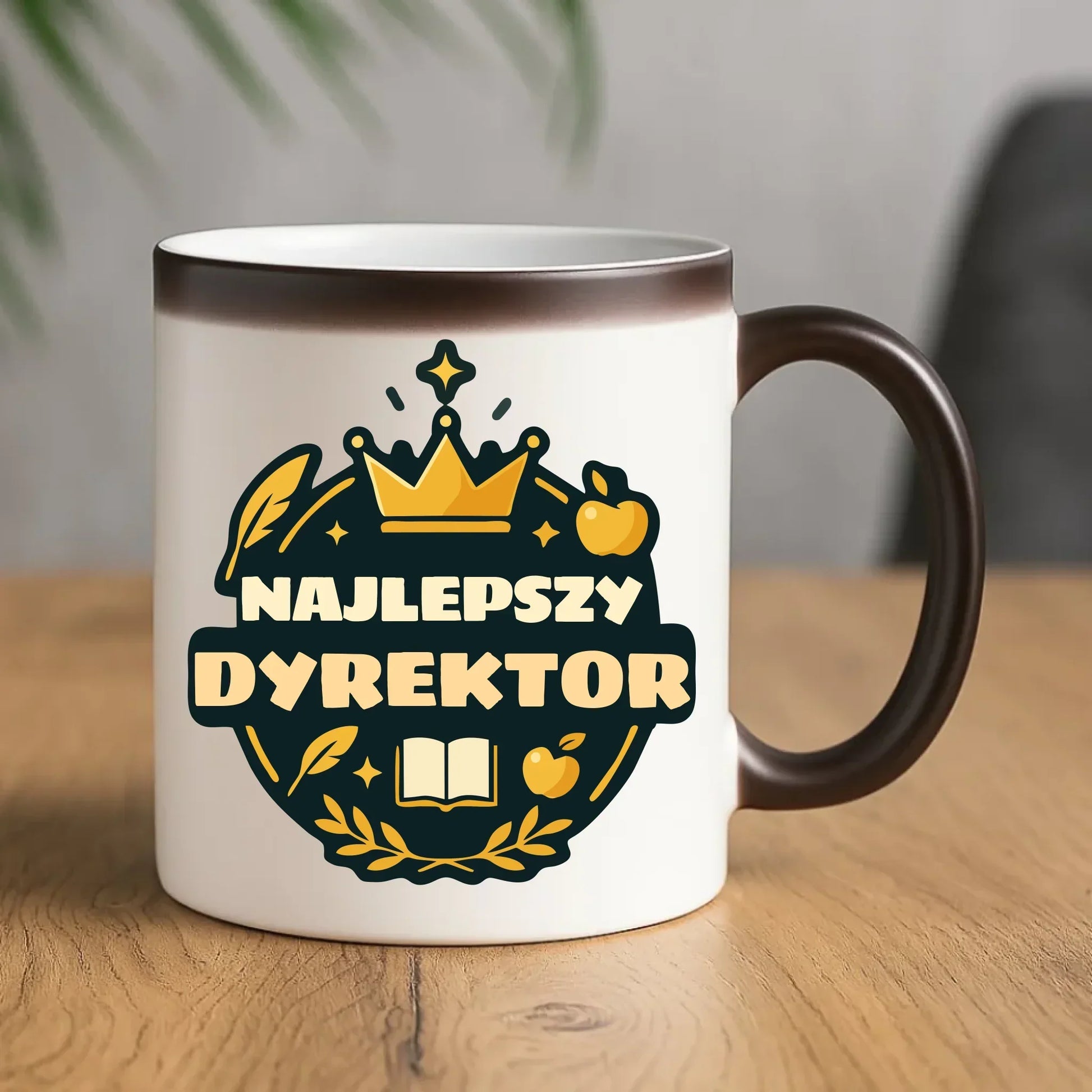 Najlepszy dyrektor | Kubek magiczny prezent dla dyrektora N48 - StoryCups.pl