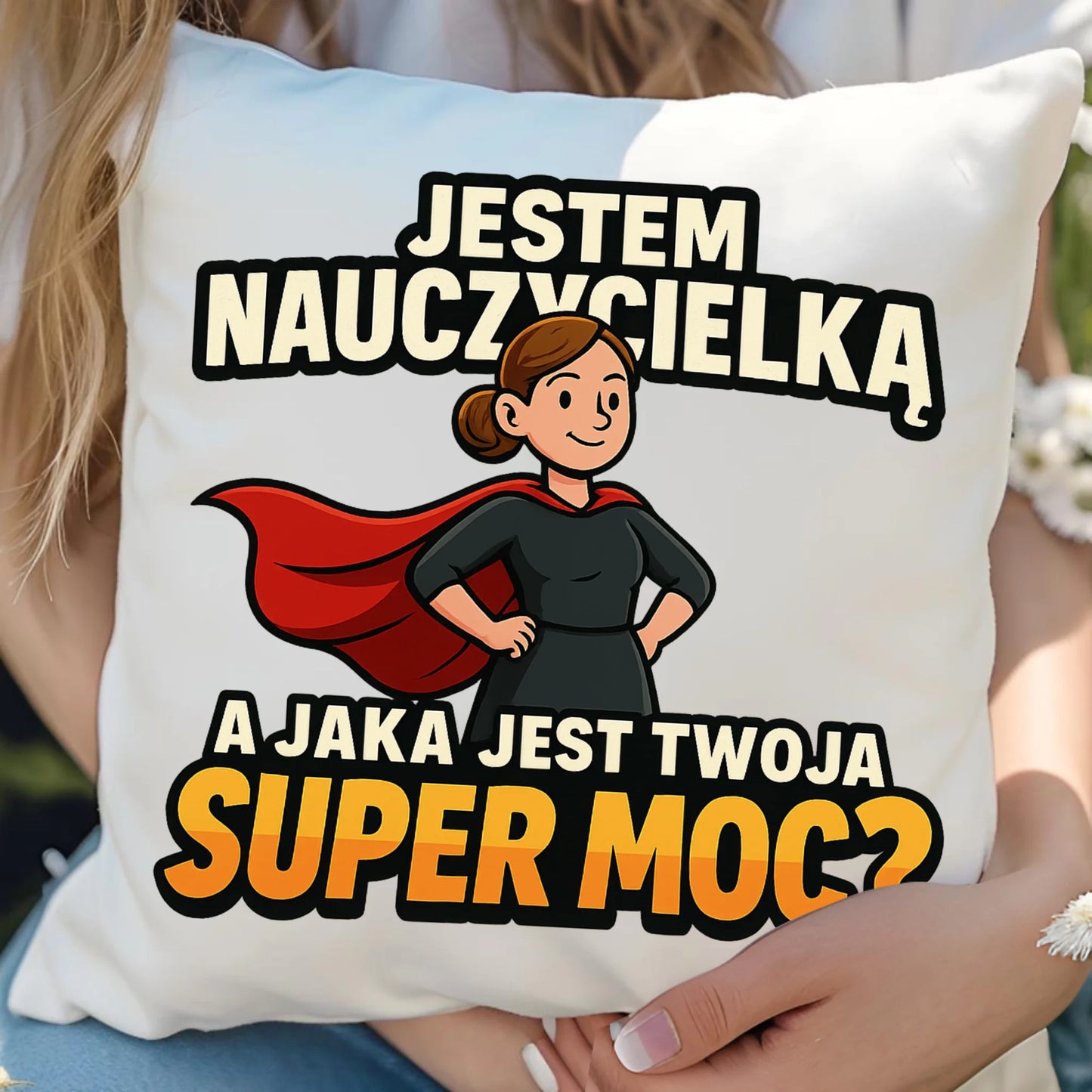 Poduszka prezent na Zakończenie Roku Szkolnego dla nauczyciela