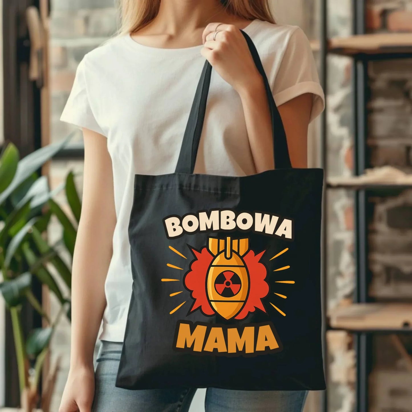 Bombowa mama | Torba dla mamy prezent na Dzień Matki DM02 - StoryCups.pl