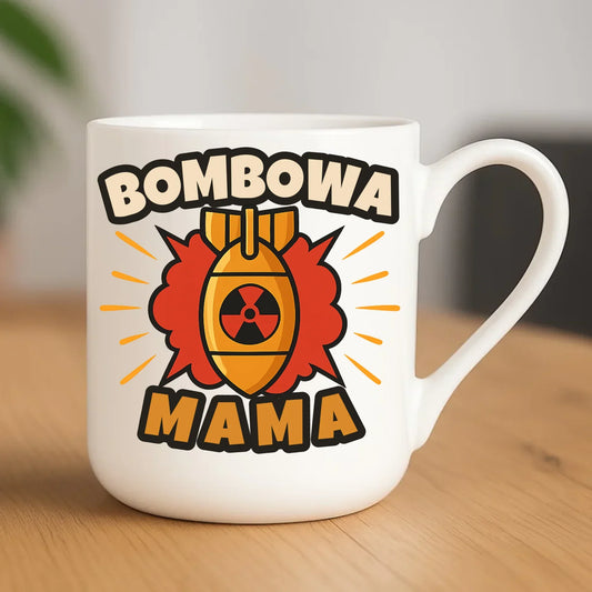 Bombowa mama | Kubek elegant dla mamy prezent na Dzień Matki DM02 - StoryCups.pl