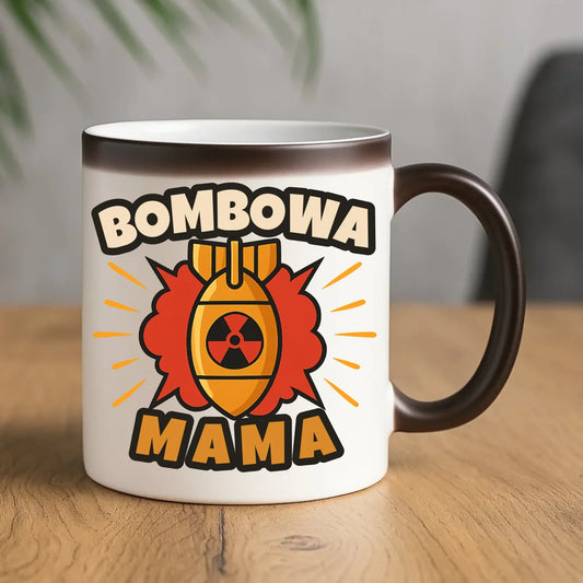 Bombowa mama | Kubek magiczny dla mamy prezent na Dzień Matki DM02 - StoryCups.pl