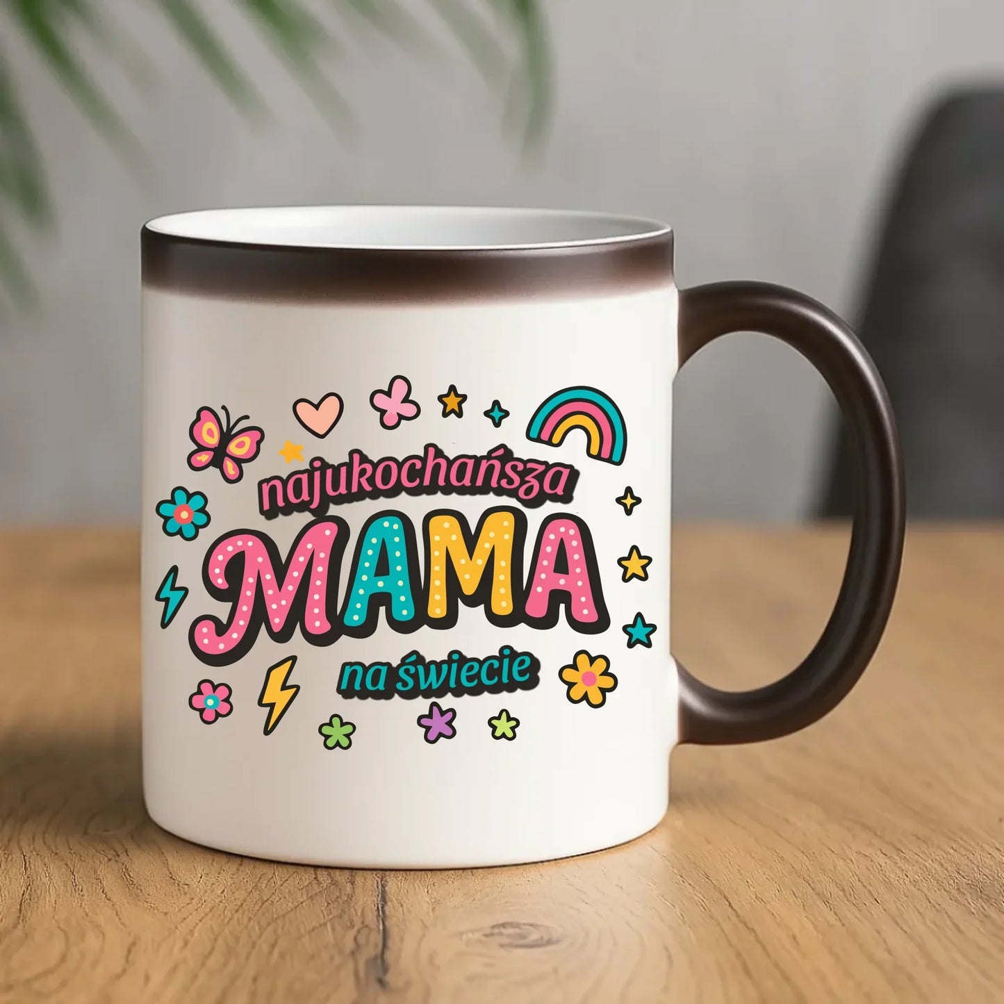 Najukochańsza mama na świecie | Kubek magiczny dla mamy na prezent DM03 - StoryCups.pl