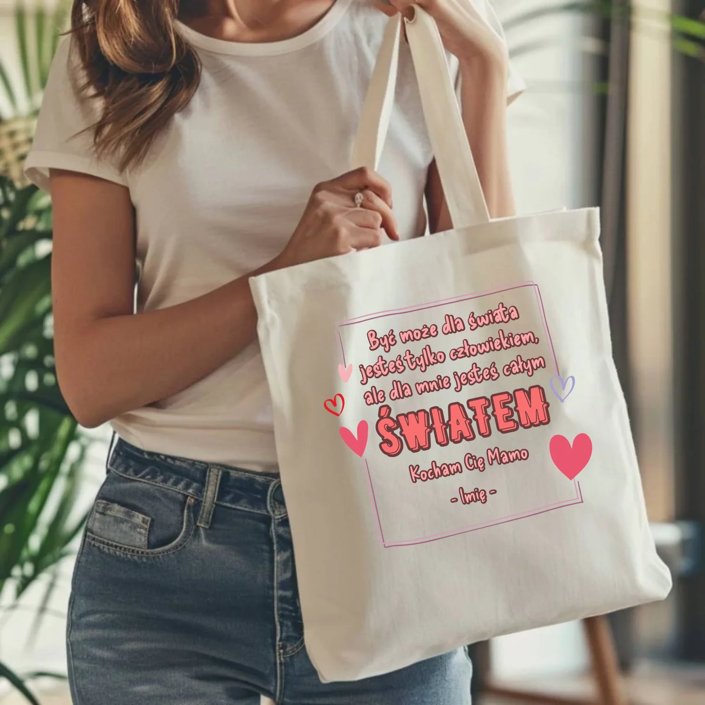Naturalna torba dla mamy prezent na Dzień Matki