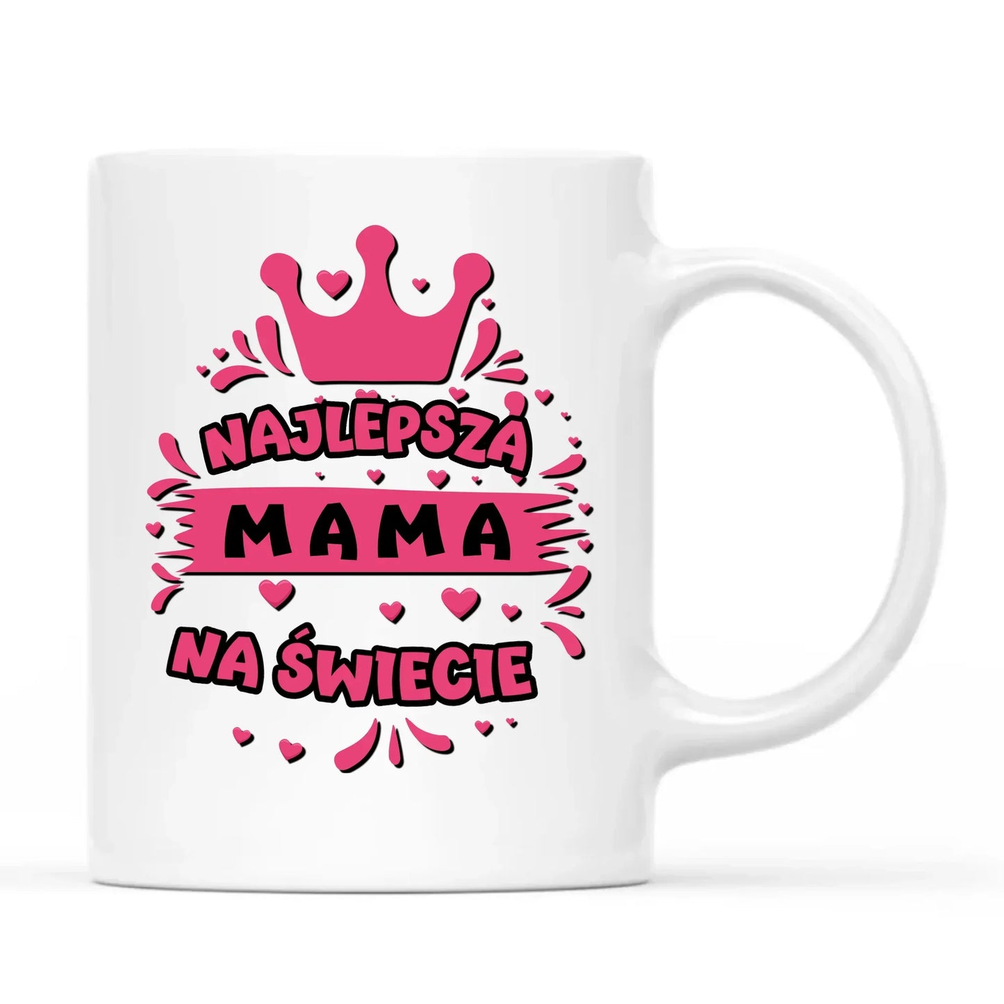 Najlepsza mama na świecie | Kubek prezent na Dzień Mamy DM08 - StoryCups.pl