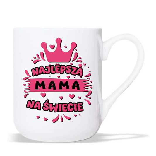 Najlepsza mama na świecie | Kubek elegant prezent na Dzień Mamy DM08 - StoryCups.pl