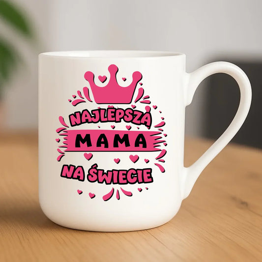 Najlepsza mama na świecie | Kubek elegant prezent na Dzień Mamy DM08 - StoryCups.pl