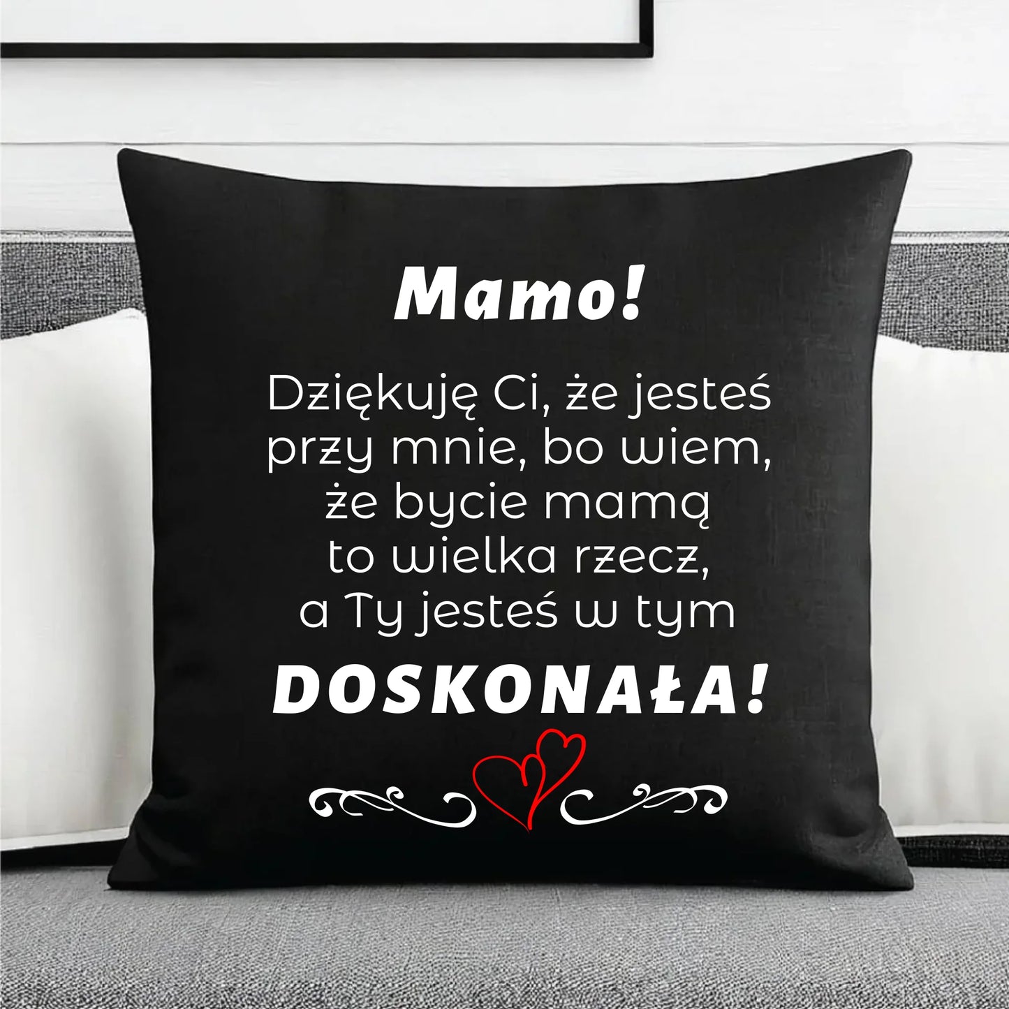 Poduszka dekoracyjna prezent dla mamy na Dzień Matki